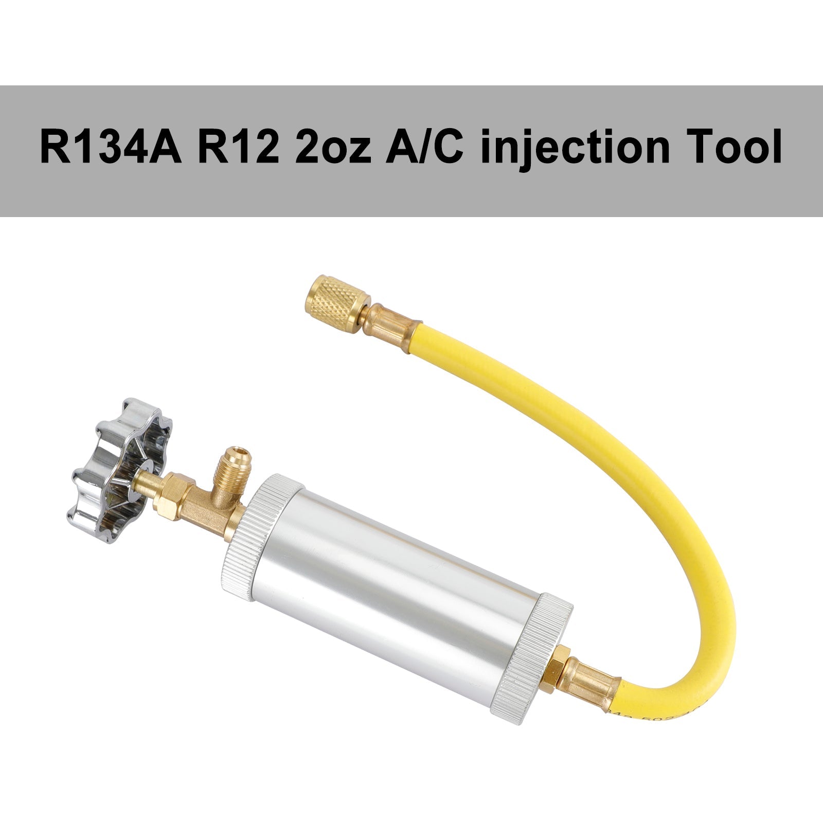 Injecteur de colorant d'huile R12 AC R134A R12, outil d'injection de climatisation A/C de 2oz