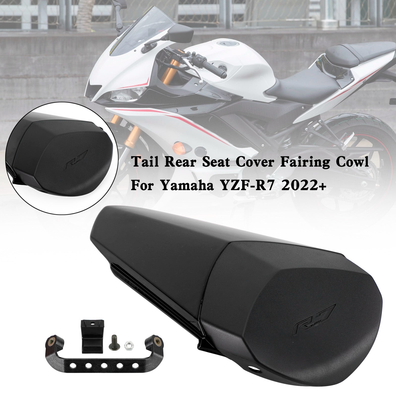 2022-2023 YAMAHA YZF-R7 YZF R7 Staart Achterbank Cover Kuip Cowl