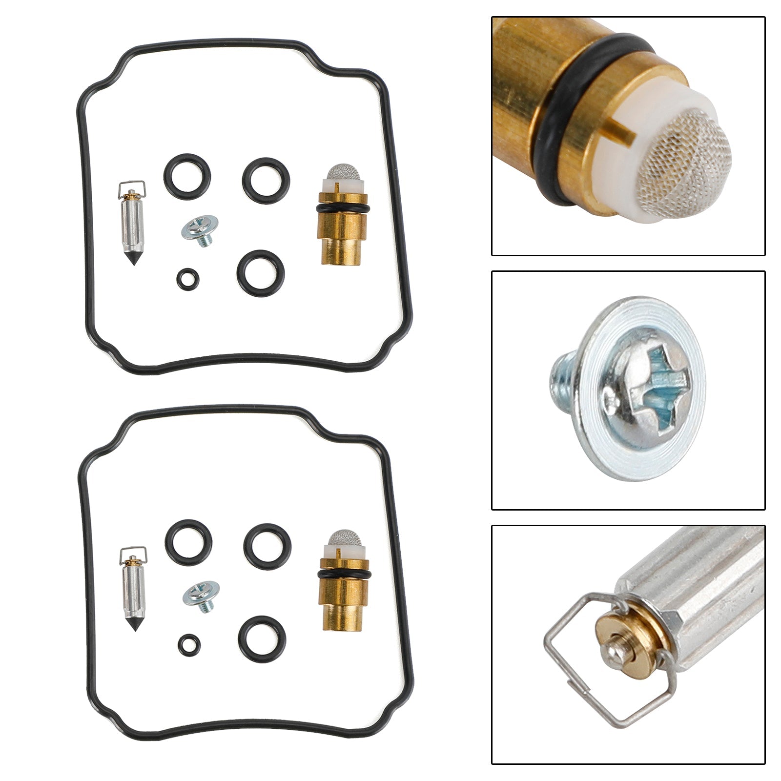 Yamaha version FZR400(1WG)R/RR 1988-90 2X Kit de réparation de reconstruction de carburateur