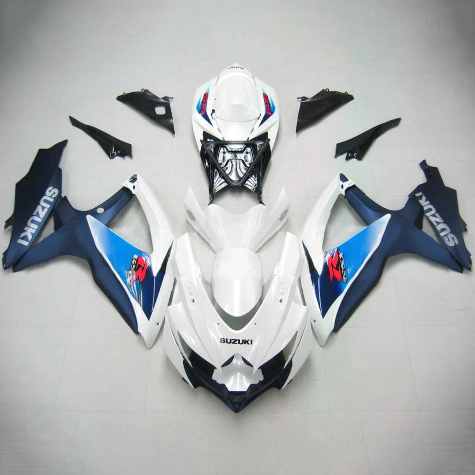 2008-2010 Suzuki GSXR 600/750 K8 Injection Fairing Kit Bodywork Plastic ABS