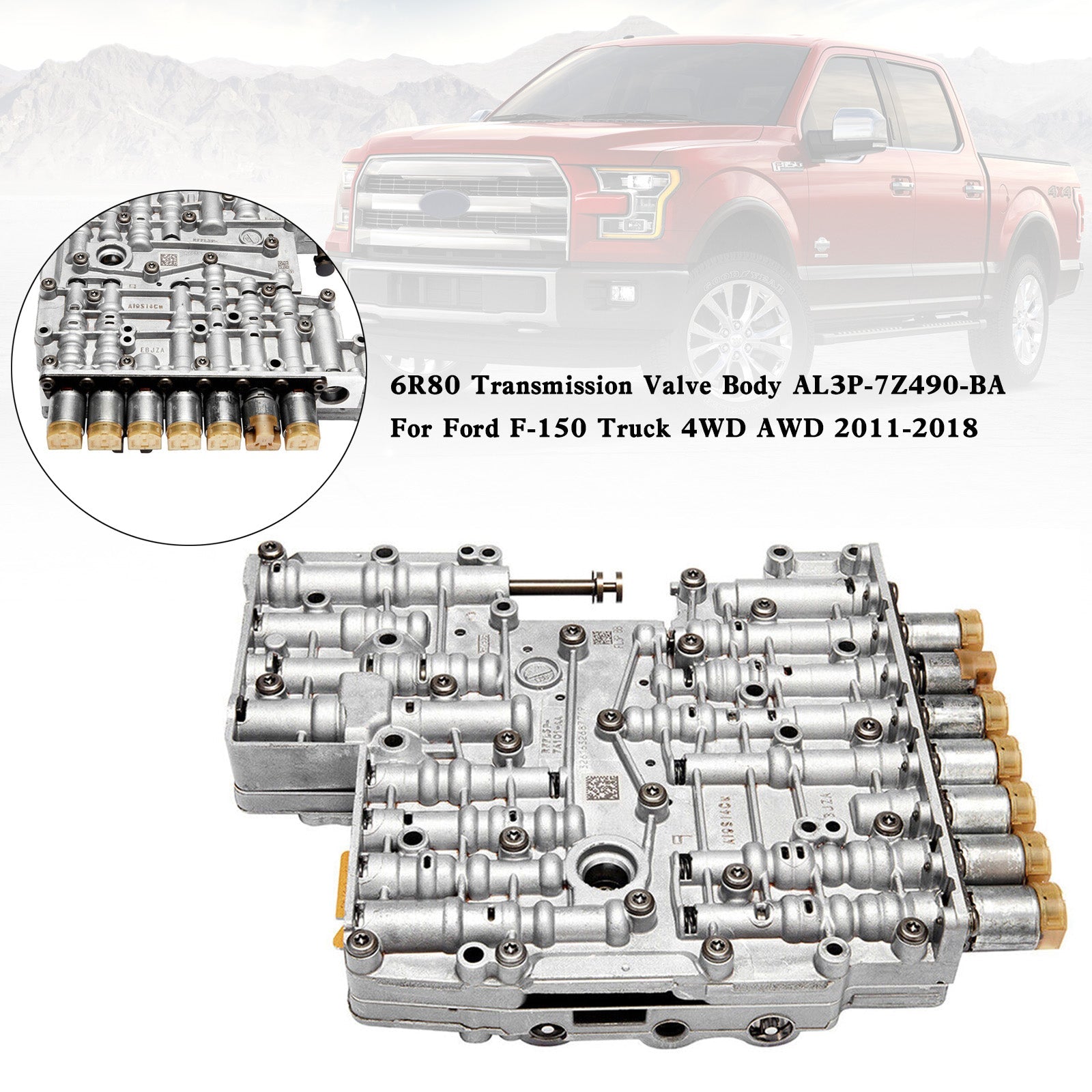 Ford F-150 Truck 4WD AWD 11-2018 6R80 Transmissie Klephuis AL3P-7Z490-BA