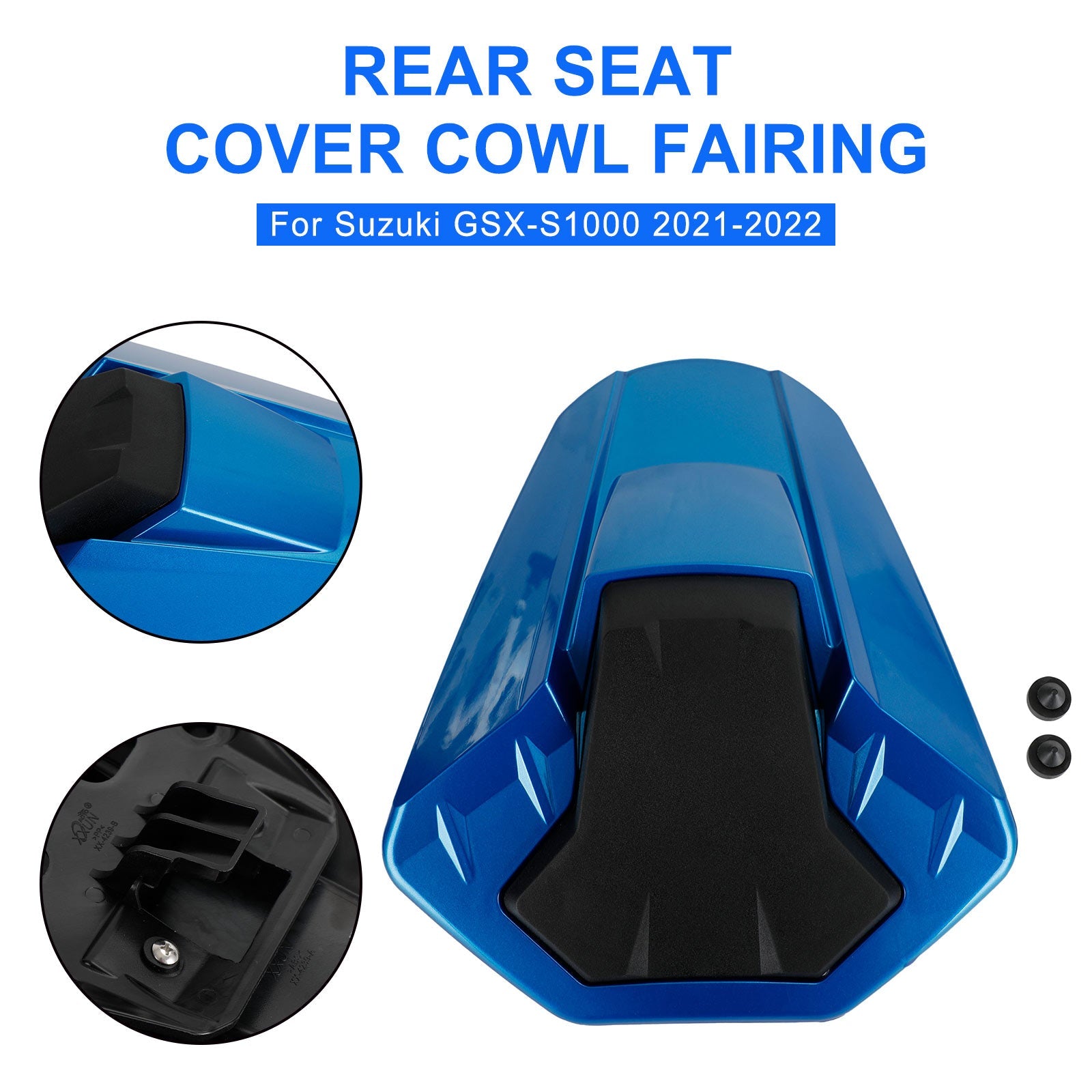 2021-2024 Suzuki GSXS 1000 GSX-S1000 Rear Seat Cover Cowl Fairing