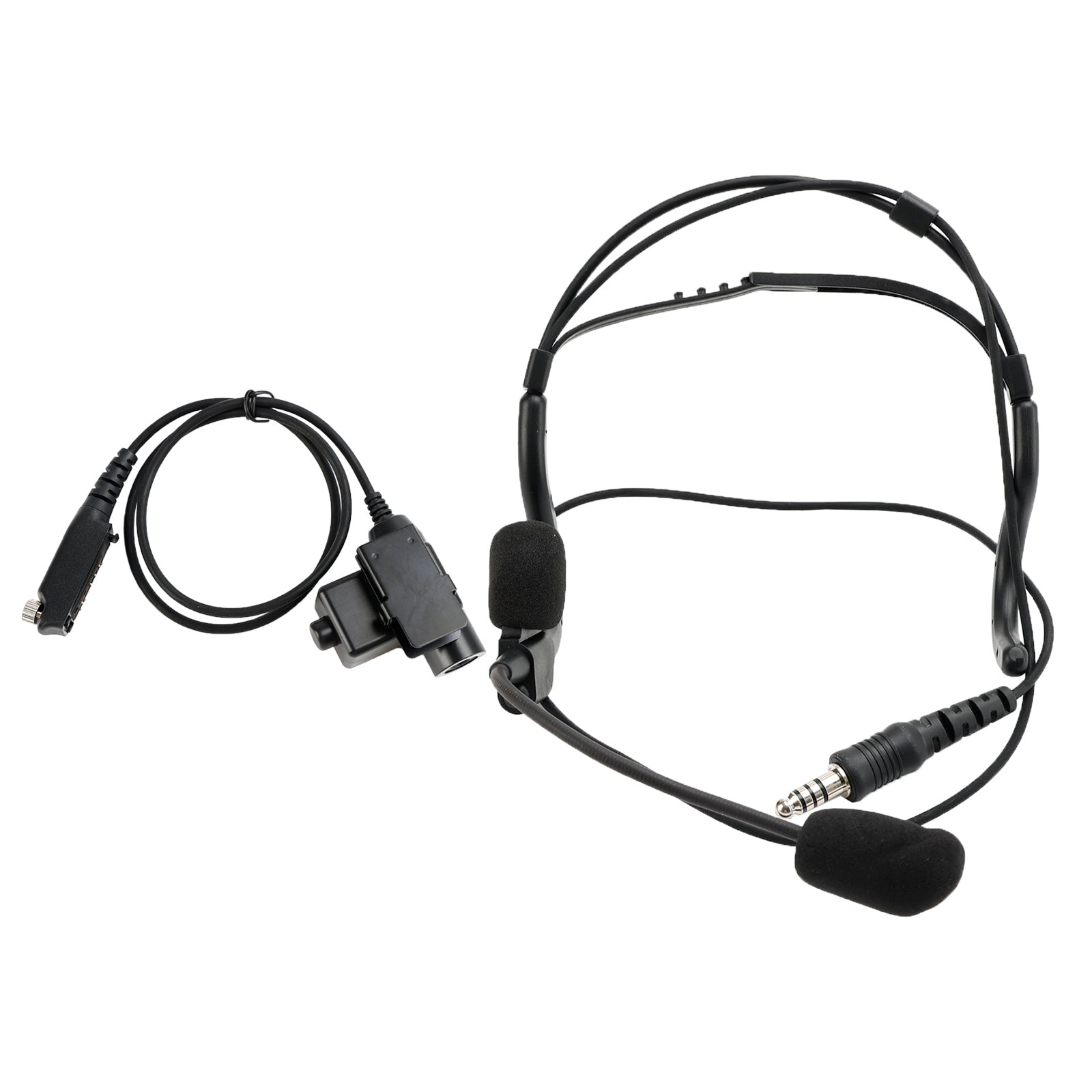 7.1-C8 Achtermontage Grote Plug Tactische Headset Voor Sepura STP8000 STP8030 STP8035