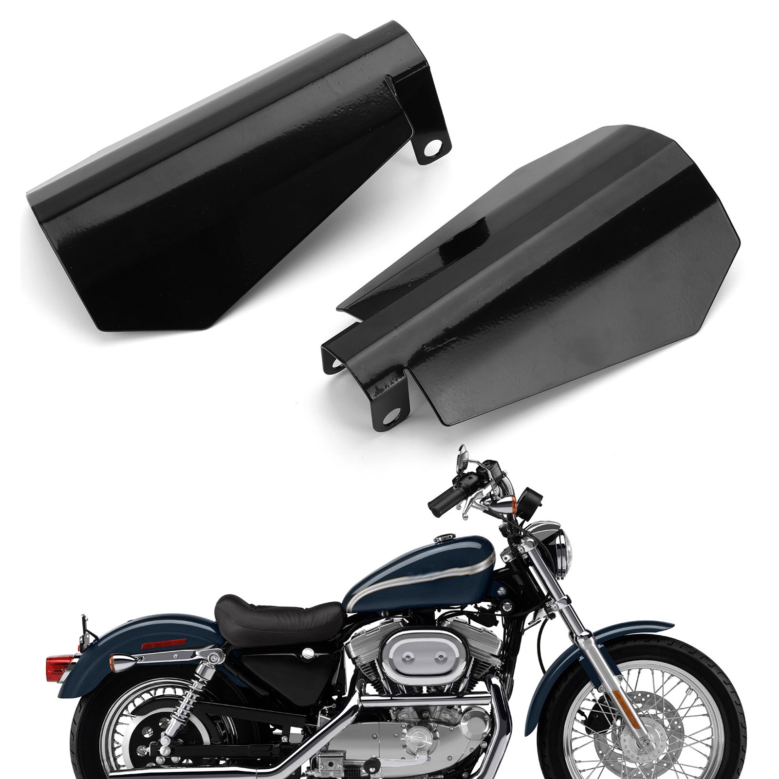 Motorfiets handbeschermers beschermhoes voor Sportster XL 883 XL 1200 48 72 Generiek