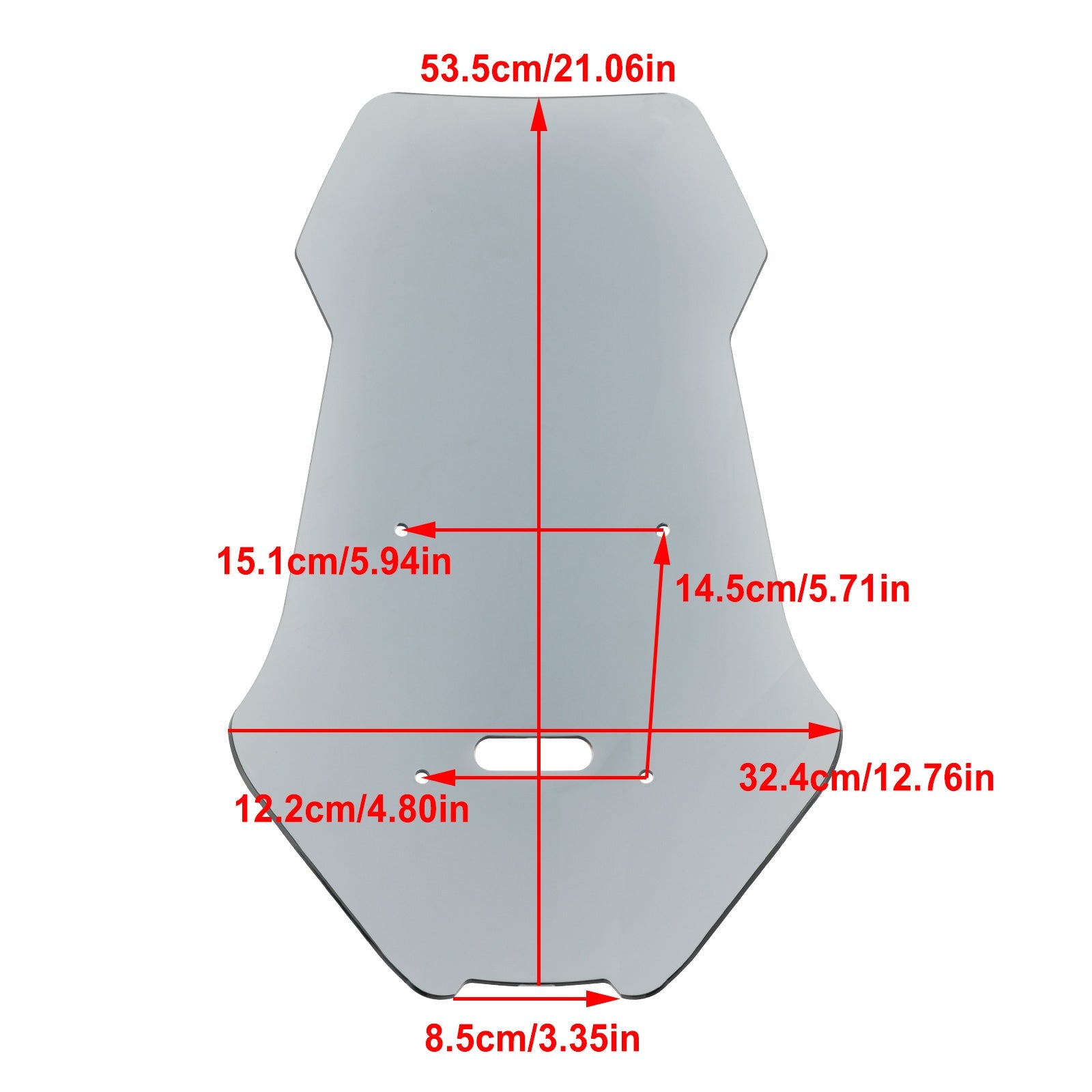 Pare-brise de moto ABS Honda ADV150/ADV160 2019-2023