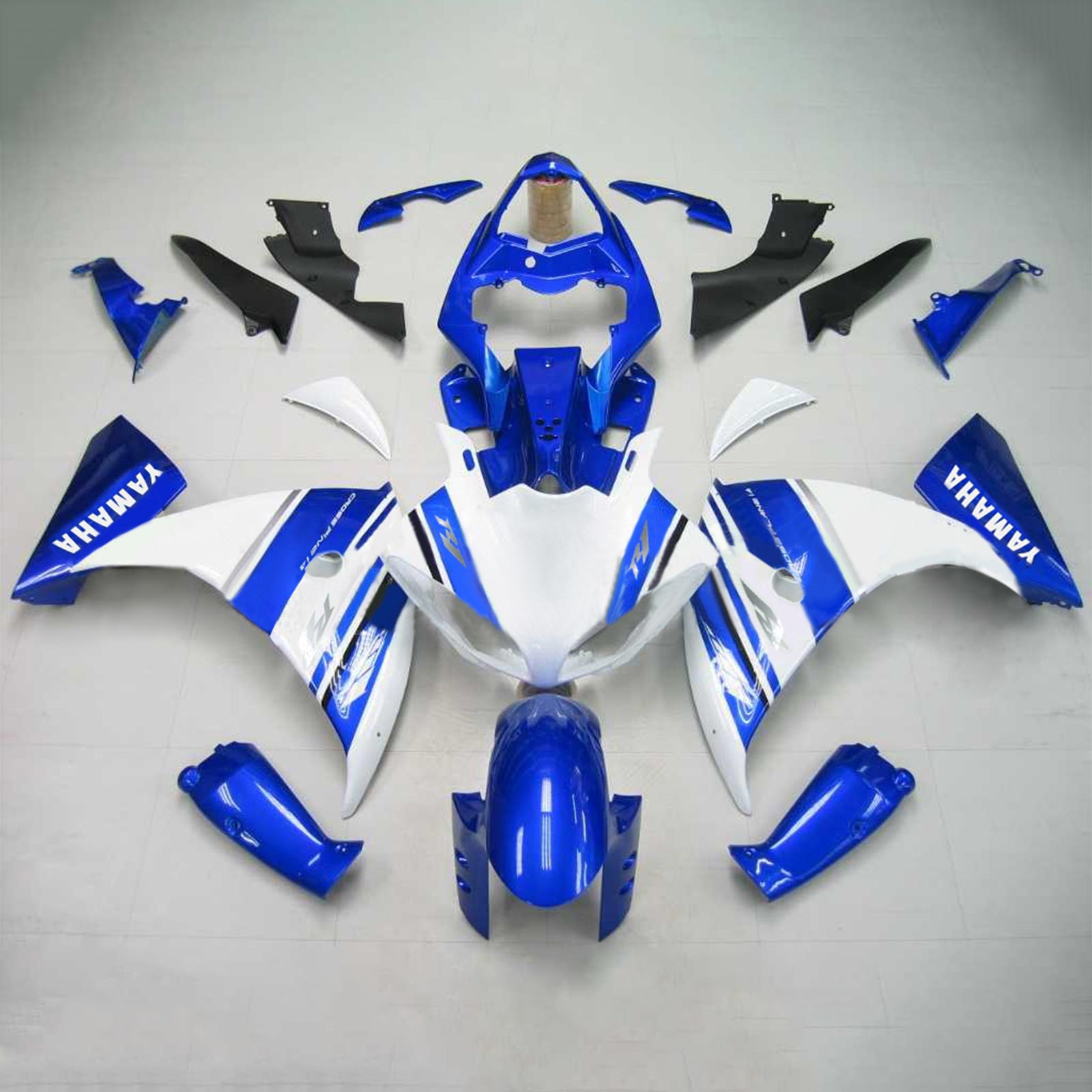 2009-2011 Yamaha YZF 1000 R1 Amotopart Kit de carénage d'injection carrosserie plastique ABS #112