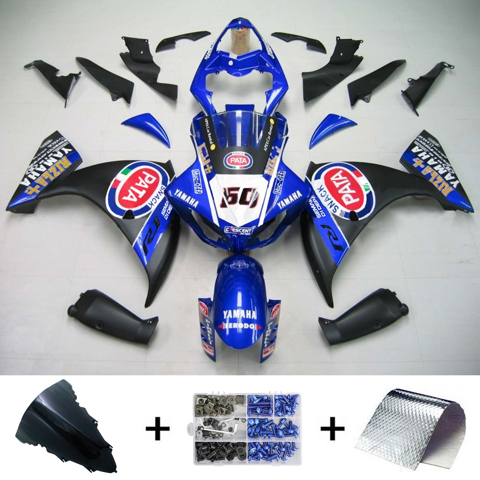 2009-2011 Yamaha YZF 1000 R1 Fairing Kit Generic
