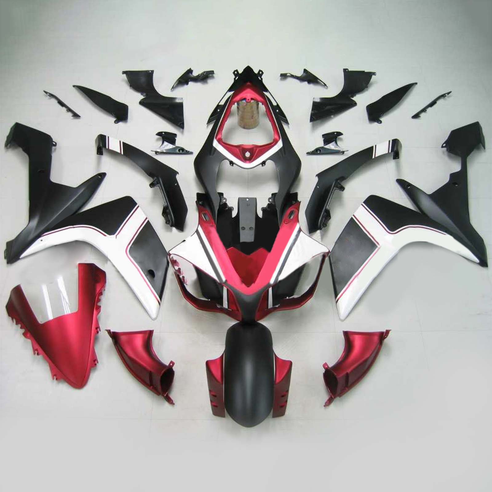 2007-2008 Yamaha YZF 1000 R1 Injection Fairing Kit Bodywork Plastic ABS #116