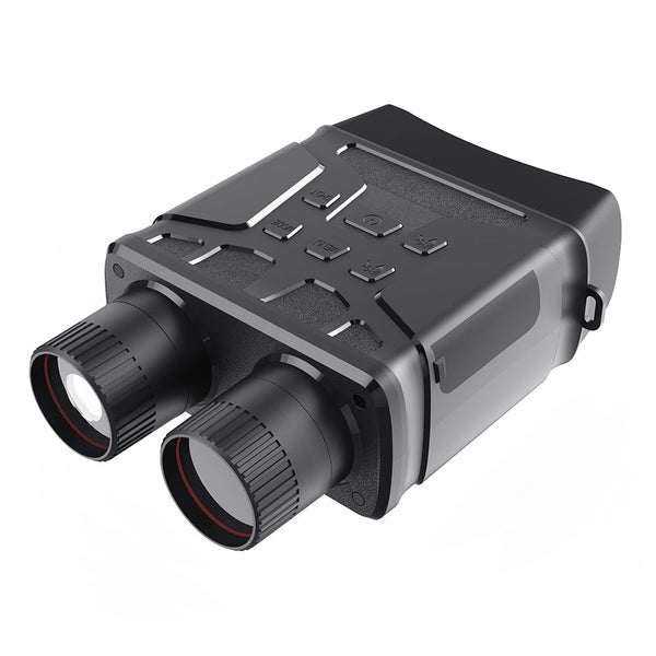 Enregistrement vidéo binoculaire de caméra de zoom de télescope du dispositif 5x de vision nocturne infrarouge