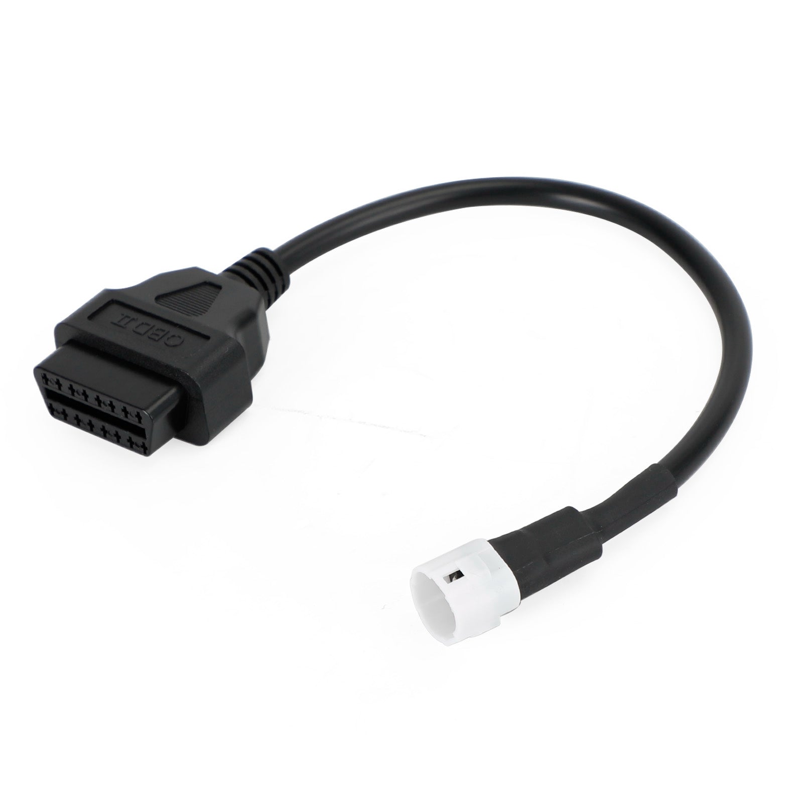 Motorcycle 3 Pin to OBD2 Diagnostic Adapter Code Scanner Cable For Yam