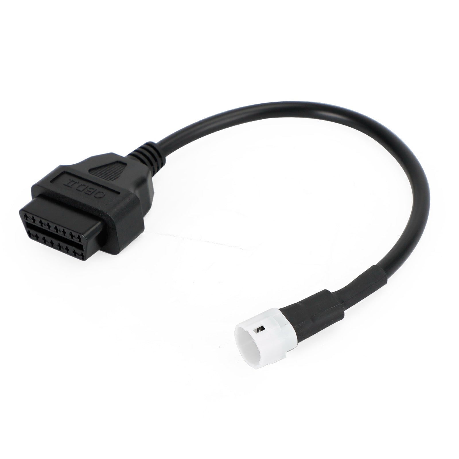 Motorcycle 3 Pin to OBD2 Diagnostic Adapter Code Scanner Cable For Yamaha X-MAX