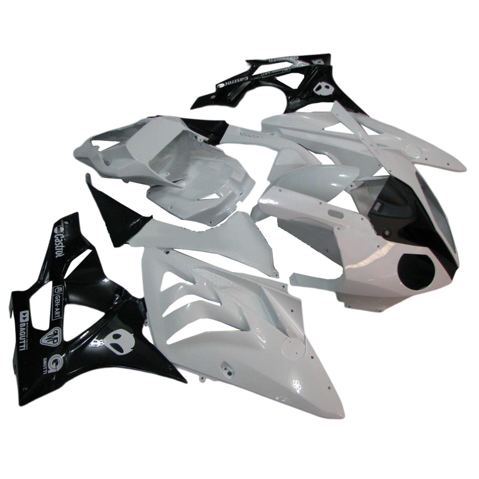 2009-2014 BMW S1000RR Kit de carénage carrosserie plastique ABS