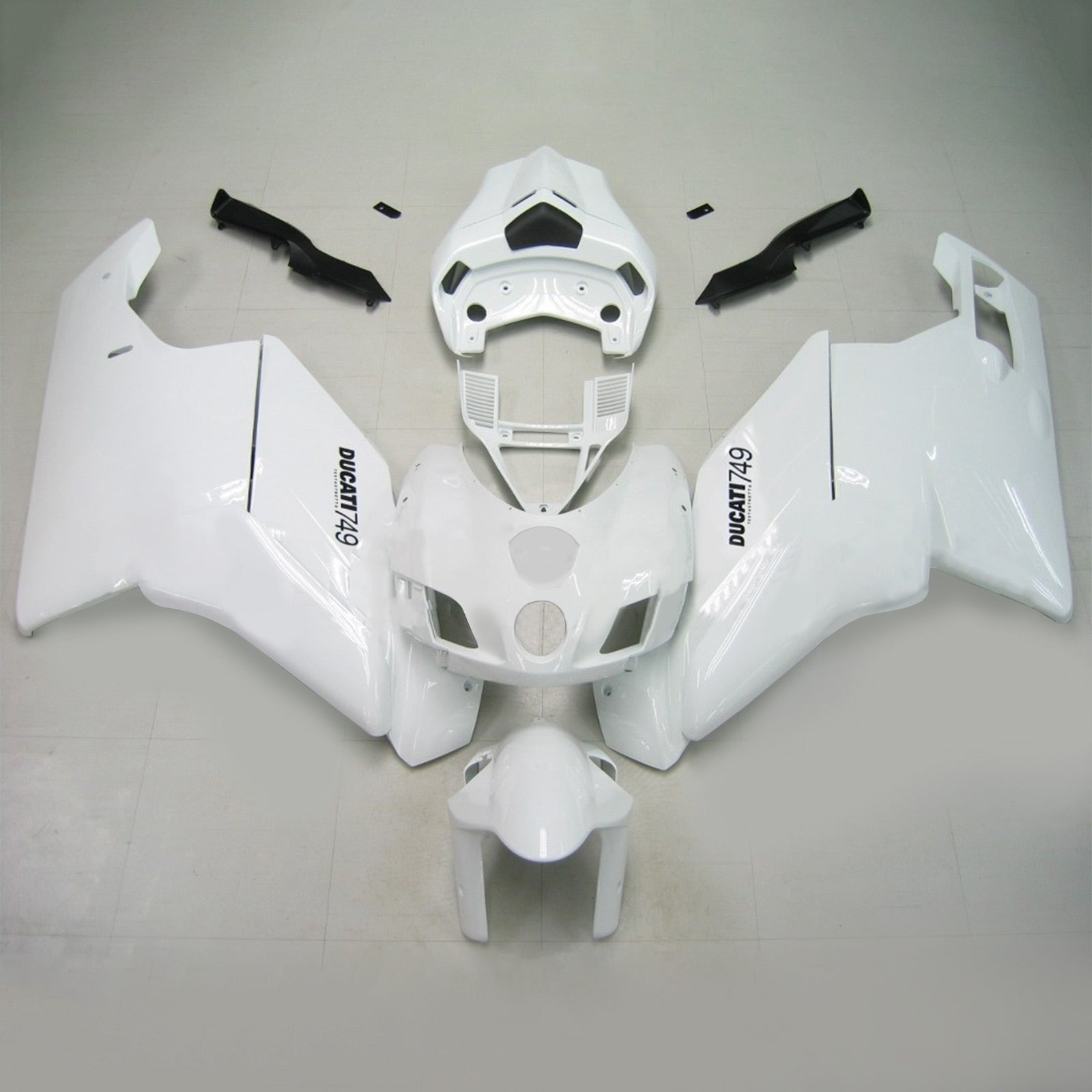 2005-2006 Ducati 999 749 Amotopart Fairing Kit Bodywork ABS #102