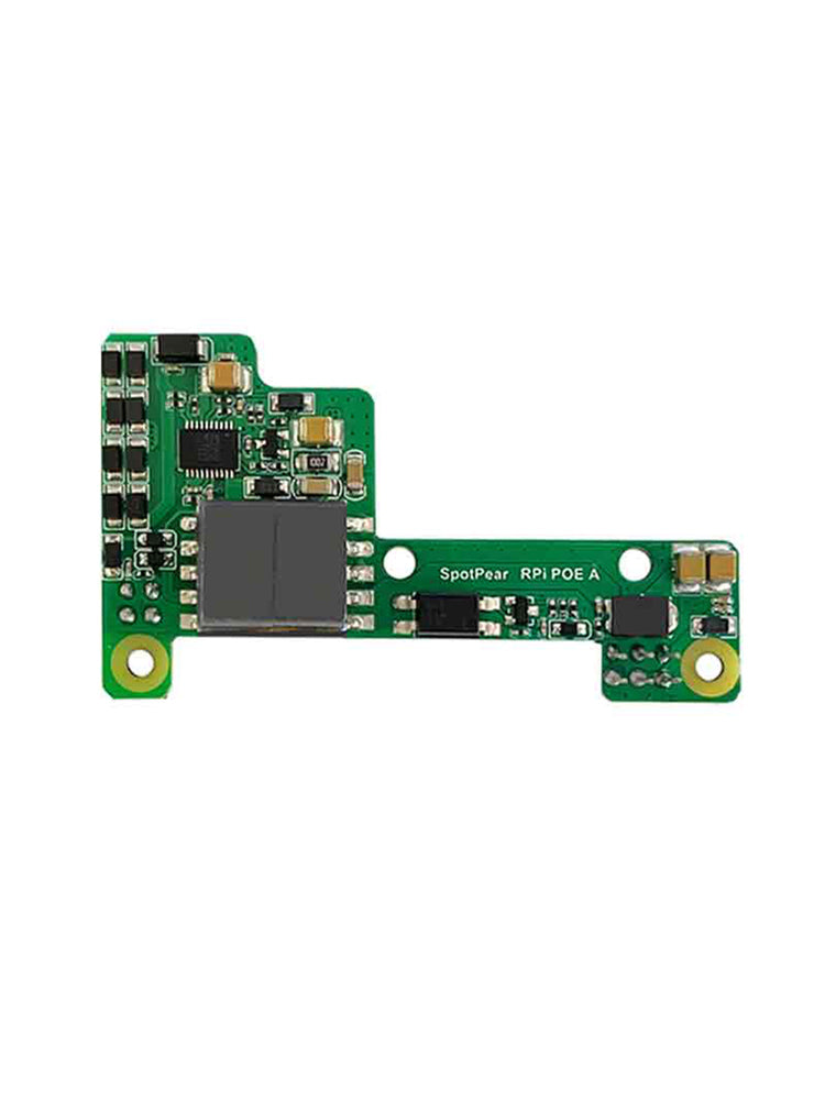 Raspberry Pi Poe Ethernet-voedingsuitbreidingsmodule ondersteunt 3B+/4B met ventilator