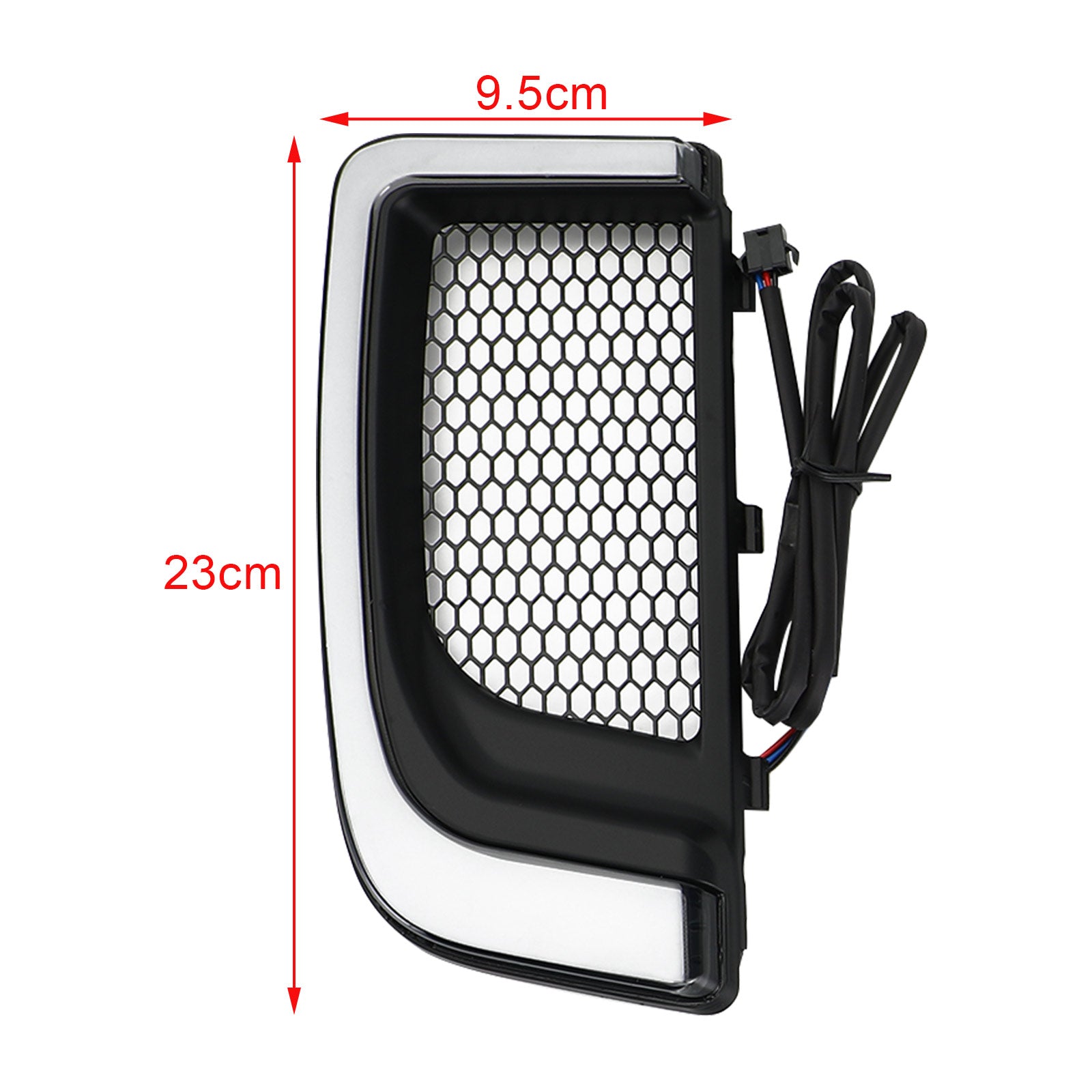 Traceur LED carénage inférieur grilles inférieures lumières pour Electra FLH/T Road Glide noir