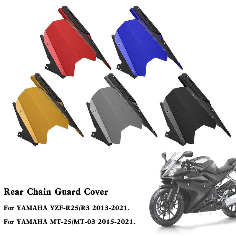 2013-2021 YAMAHA YZF R25 R3 MT-25 MT-03 Rear Sprocket Chain Guard Cover