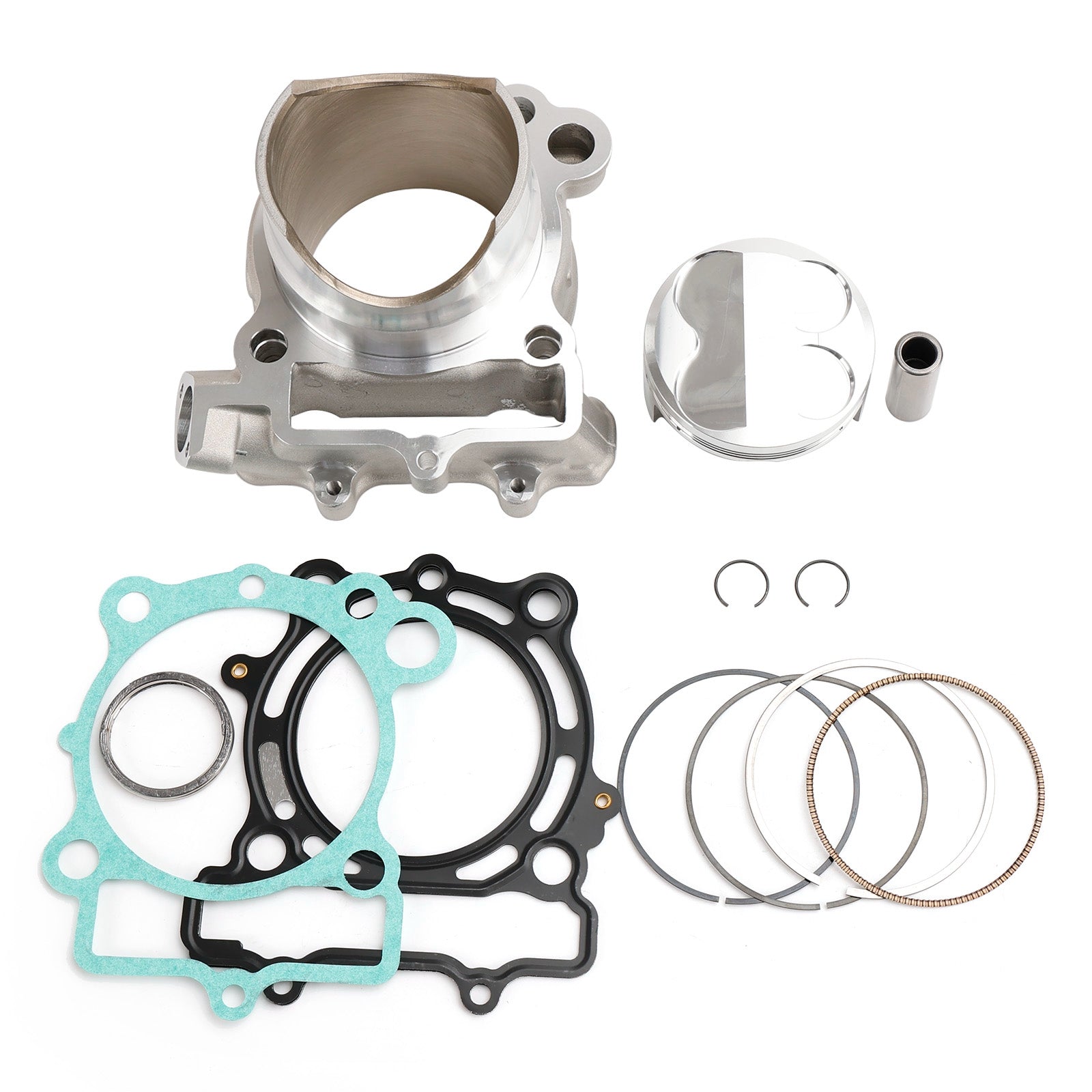 77mm 2009-2016 Kawasaki KX 250 F KX-F 250 Cylinder Piston Top End Rebuild Kit