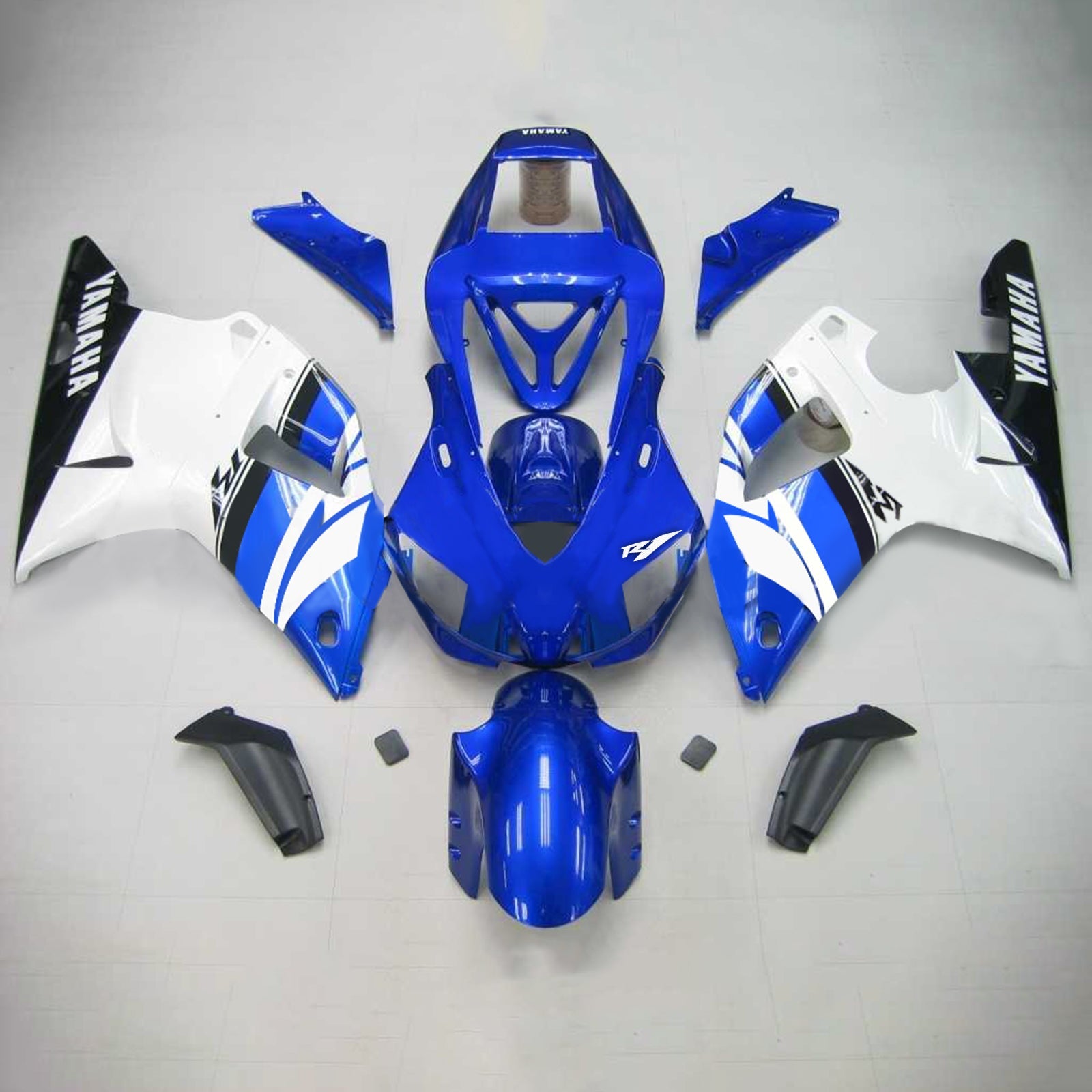 1998-1999 Yamaha YZF 1000 R1 Amotopart Injection Fairing Kit Bodywork Plastic ABS #102