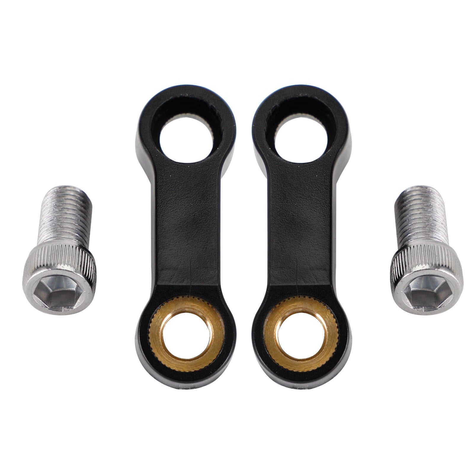 Extension-Riser-Extension de Rétroviseur en Plastique pour Moto Yamaha Noir 10mm - M10