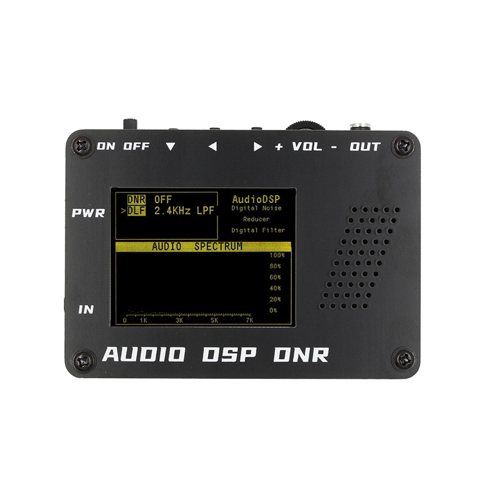 Audio DSP Ruisonderdrukking DNR Digitaal filter SSB-radio YAESU ICOM + luidspreker