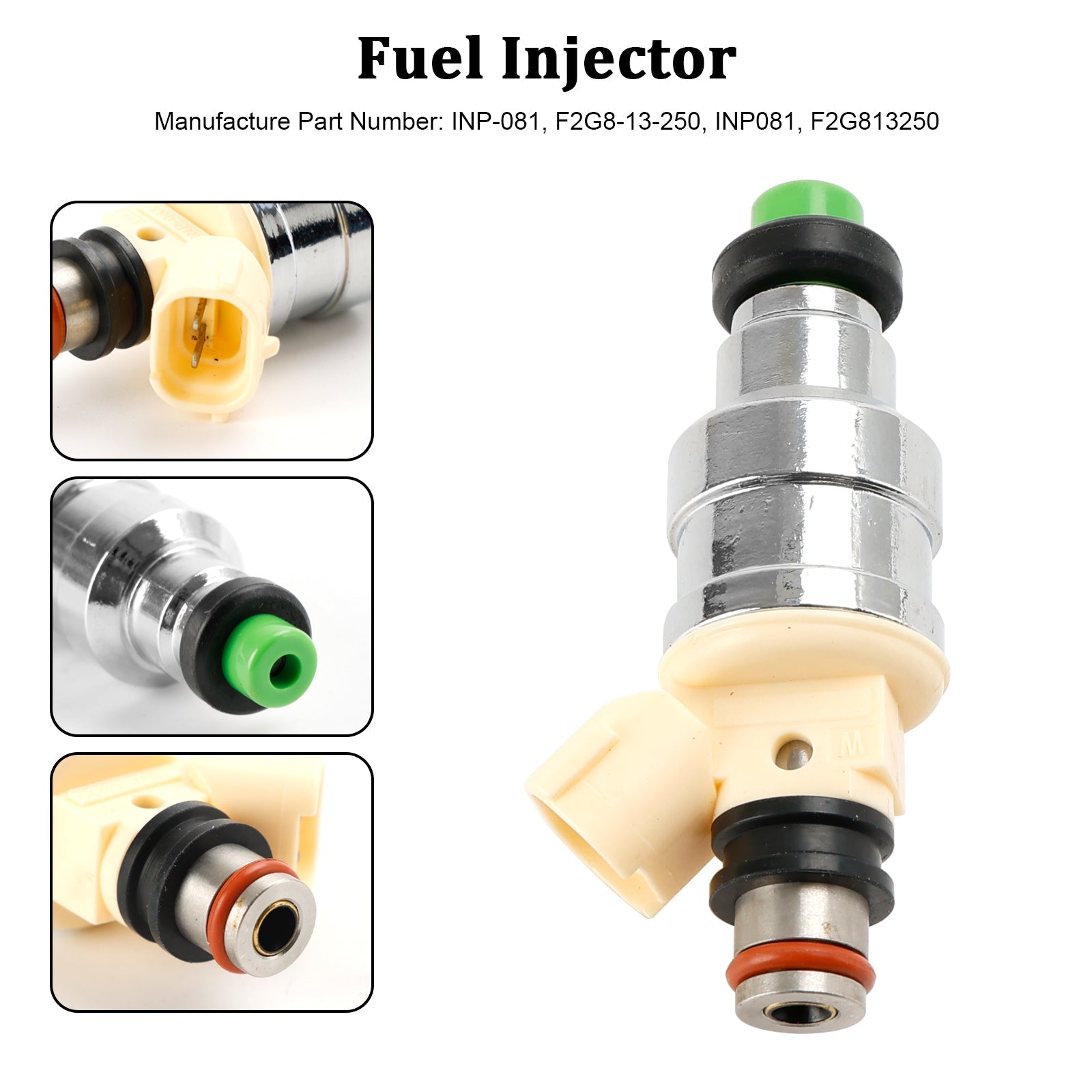 Injecteur de carburant INP-081 adapté à Mazda B2200 2,2l 1990-1993 F2G8-13-250, 1 pièce