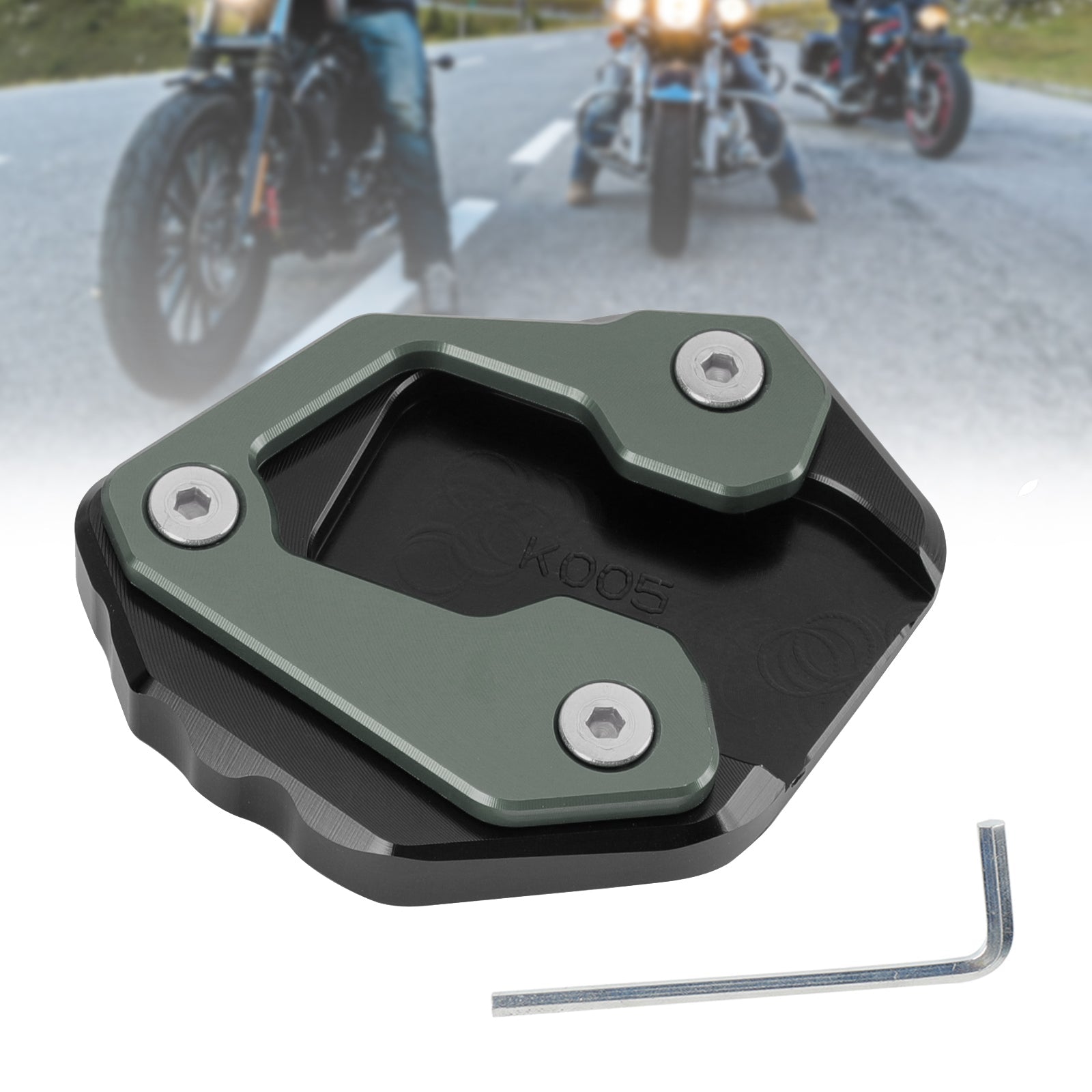 Standaard Vergroten Plaatpad geschikt voor Yamaha MT-09 MT 09 2021-2022