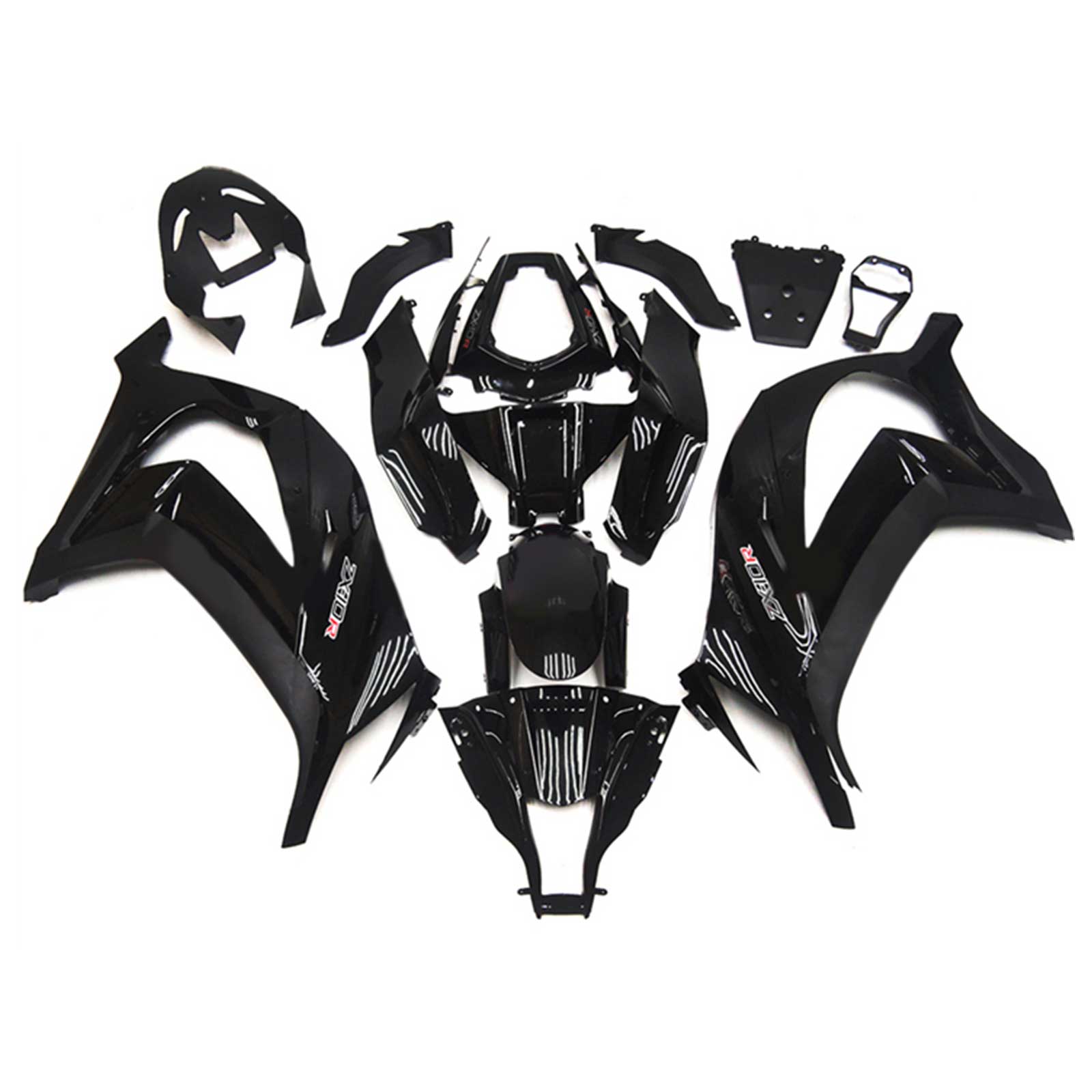 2011-2015 Kawasaki ZX10R Kit de carenado Carrocería Plástico ABS