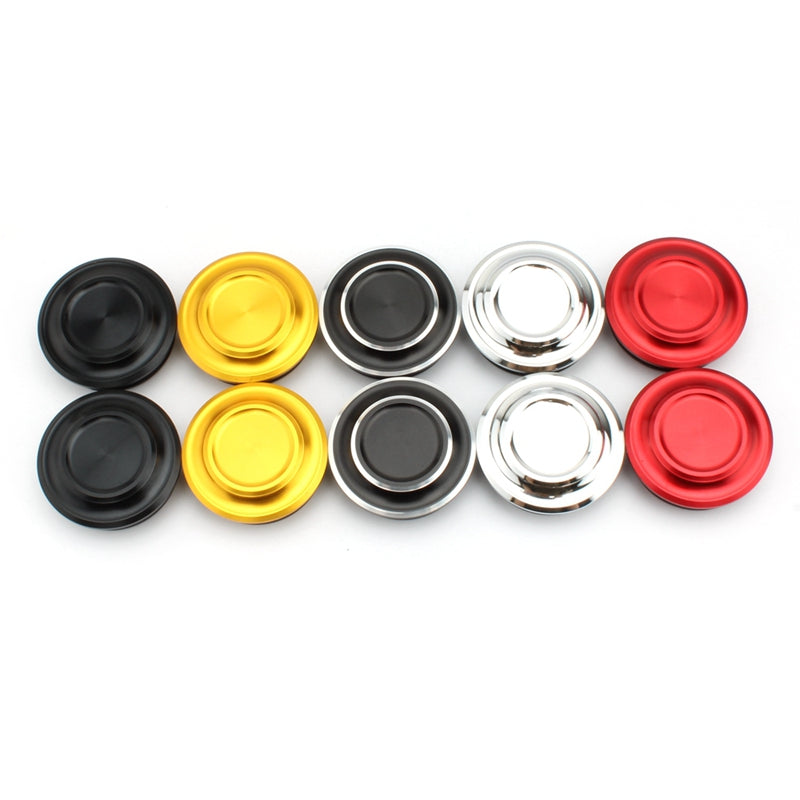 Billet Aluminium Frame Plug Caps Zwart Geschikt voor Honda Rebel CMX500 2020-2021