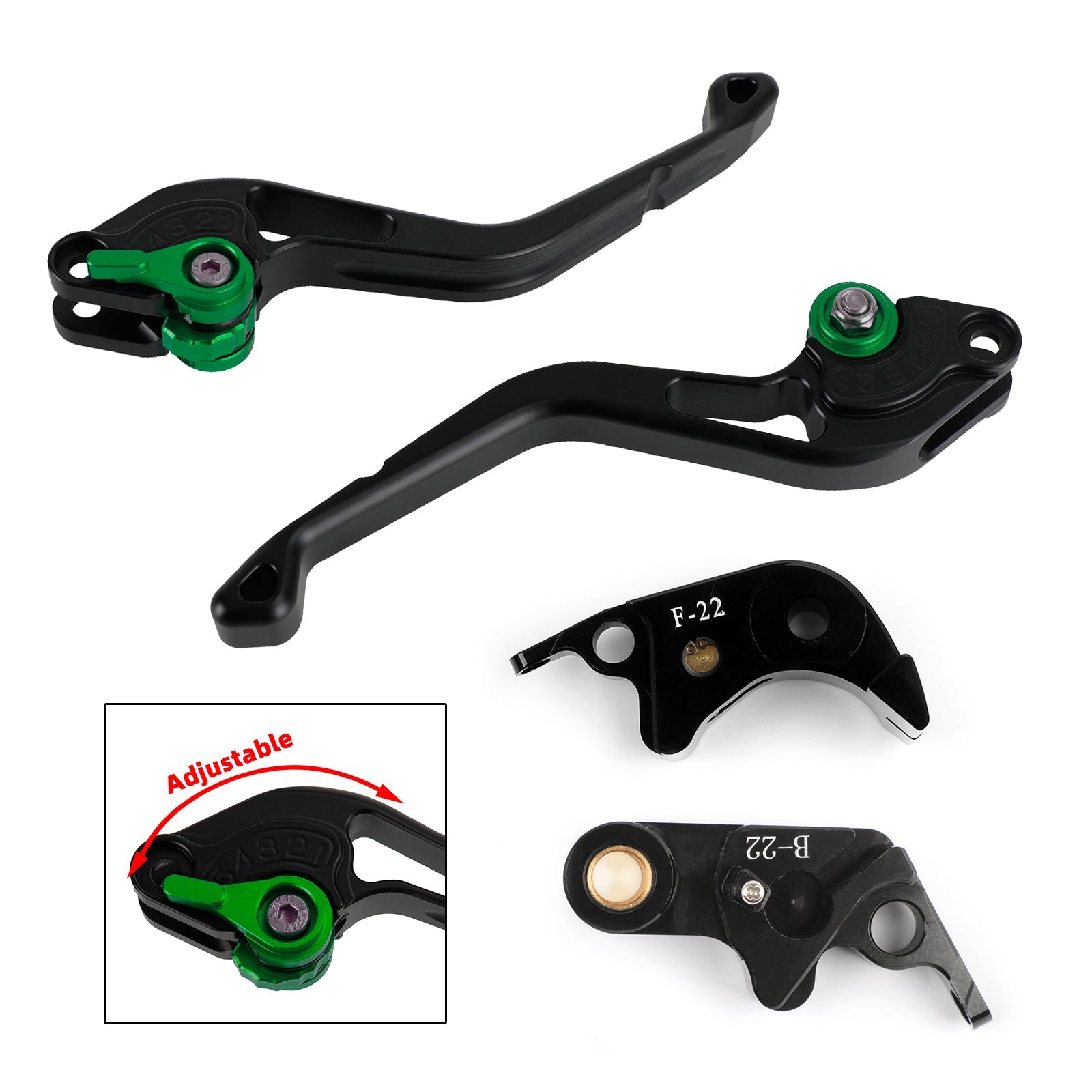 BMW S1000R S1000RR 2015-2018 NEW Short Clutch Brake Lever