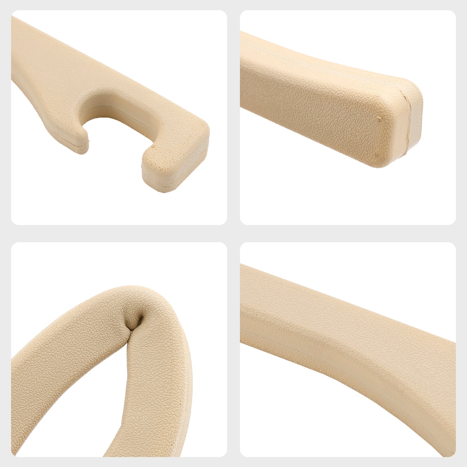 Beige bilsete åpninger Filler Spalteblokker Konsoll Side Fill Strip Universal