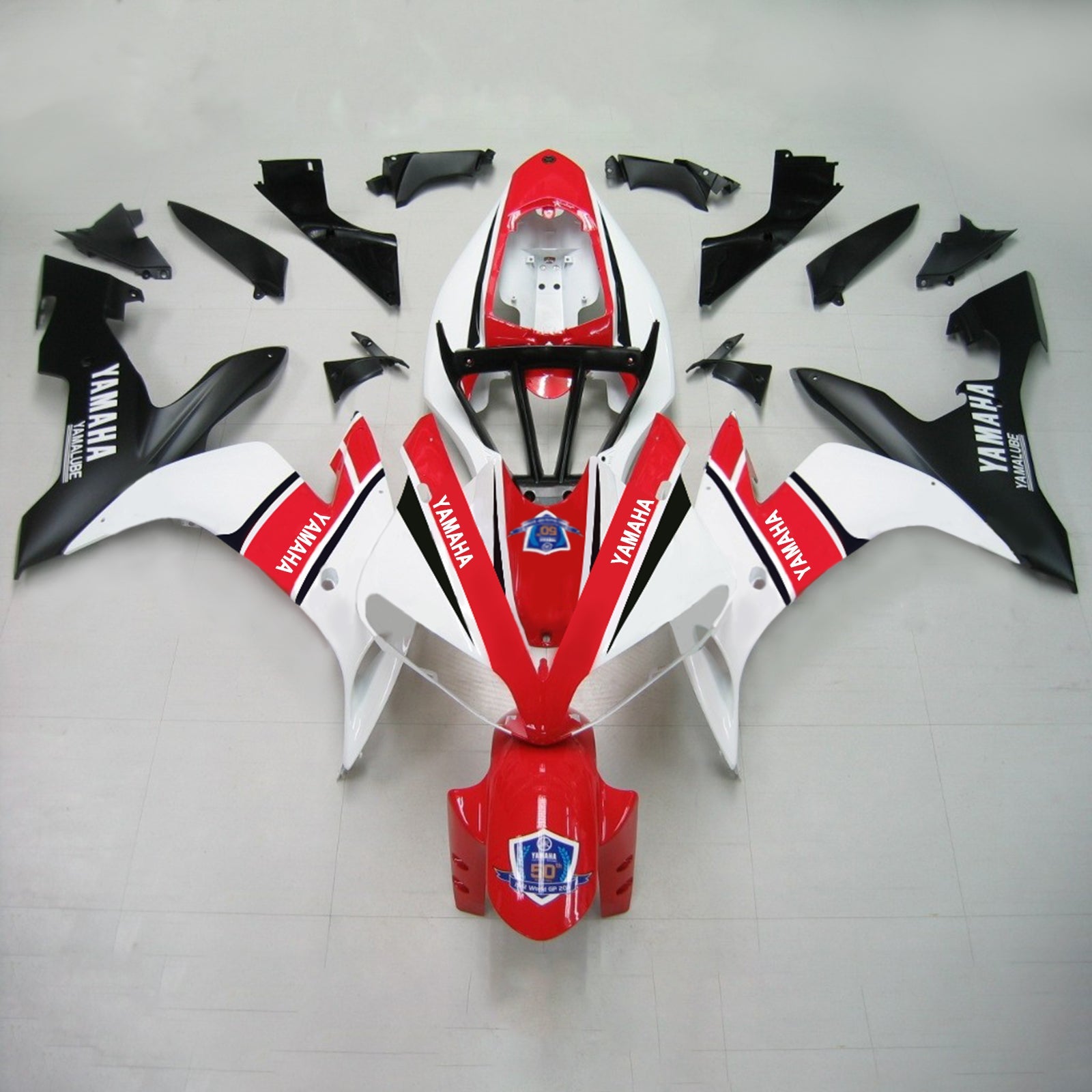 2004-2006 Yamaha YZF 1000 R1 Amotopart Injection Fairing Kit Bodywork Plastic ABS #139