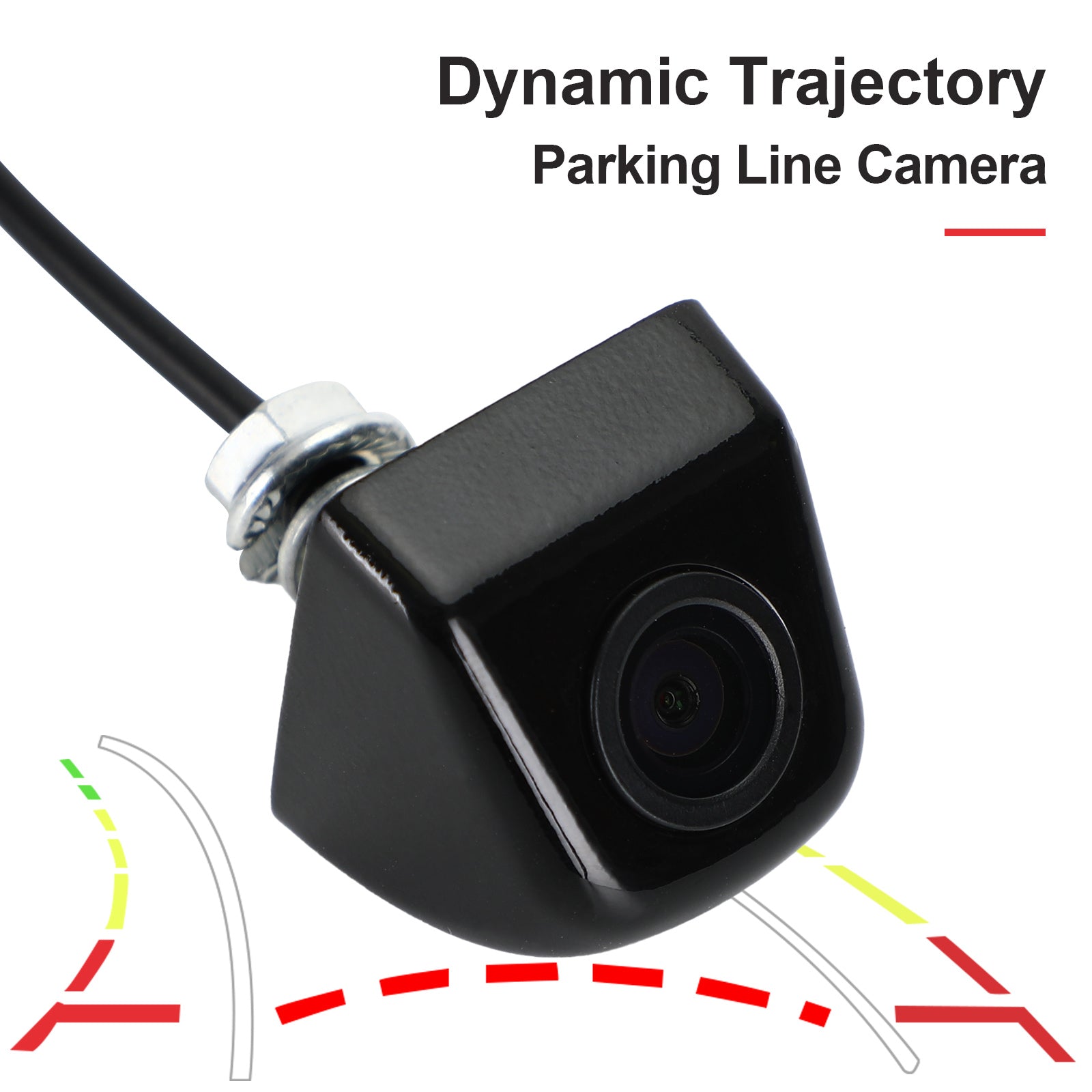 Dynamic Trajectory Parking Line Reverse Camera Night Vision 155 Degree Wide View