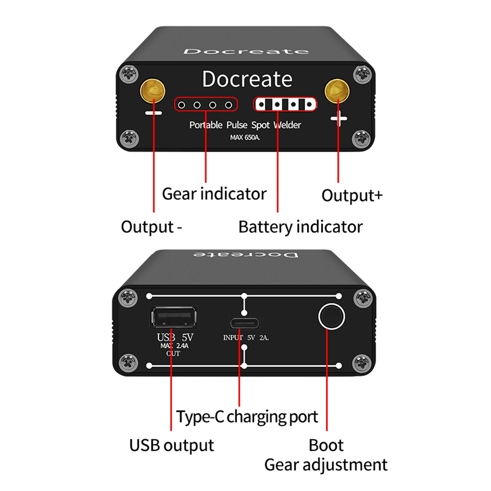 Mini Machine à souder par points Portable, puissance de soudage avec stylo pour batterie 18650, DIY