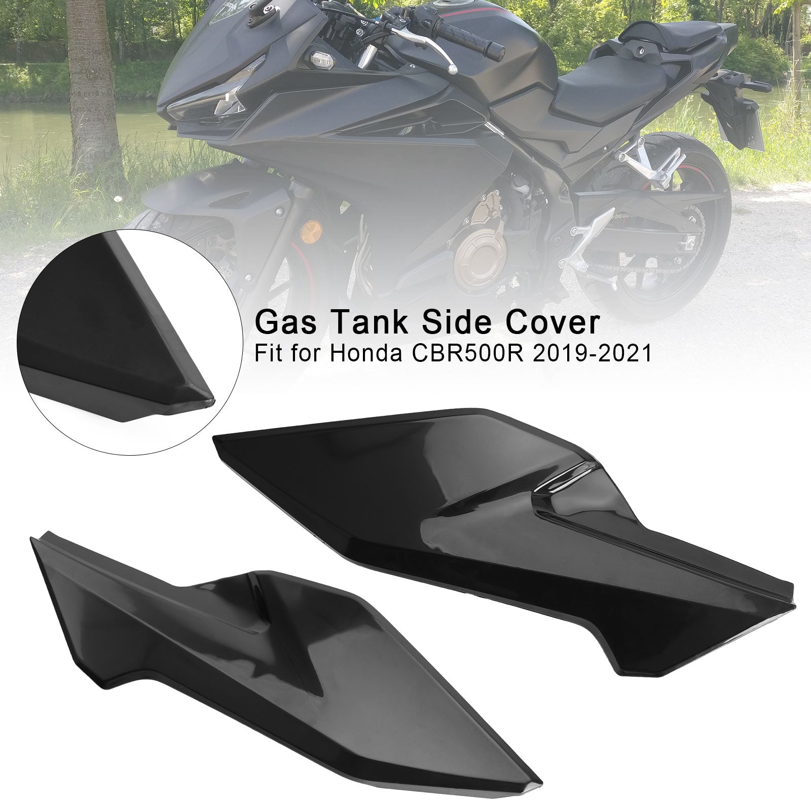 Honda CBR500R 2019-2021 Kit de carénage moulage par injection carrosserie non peinte générique