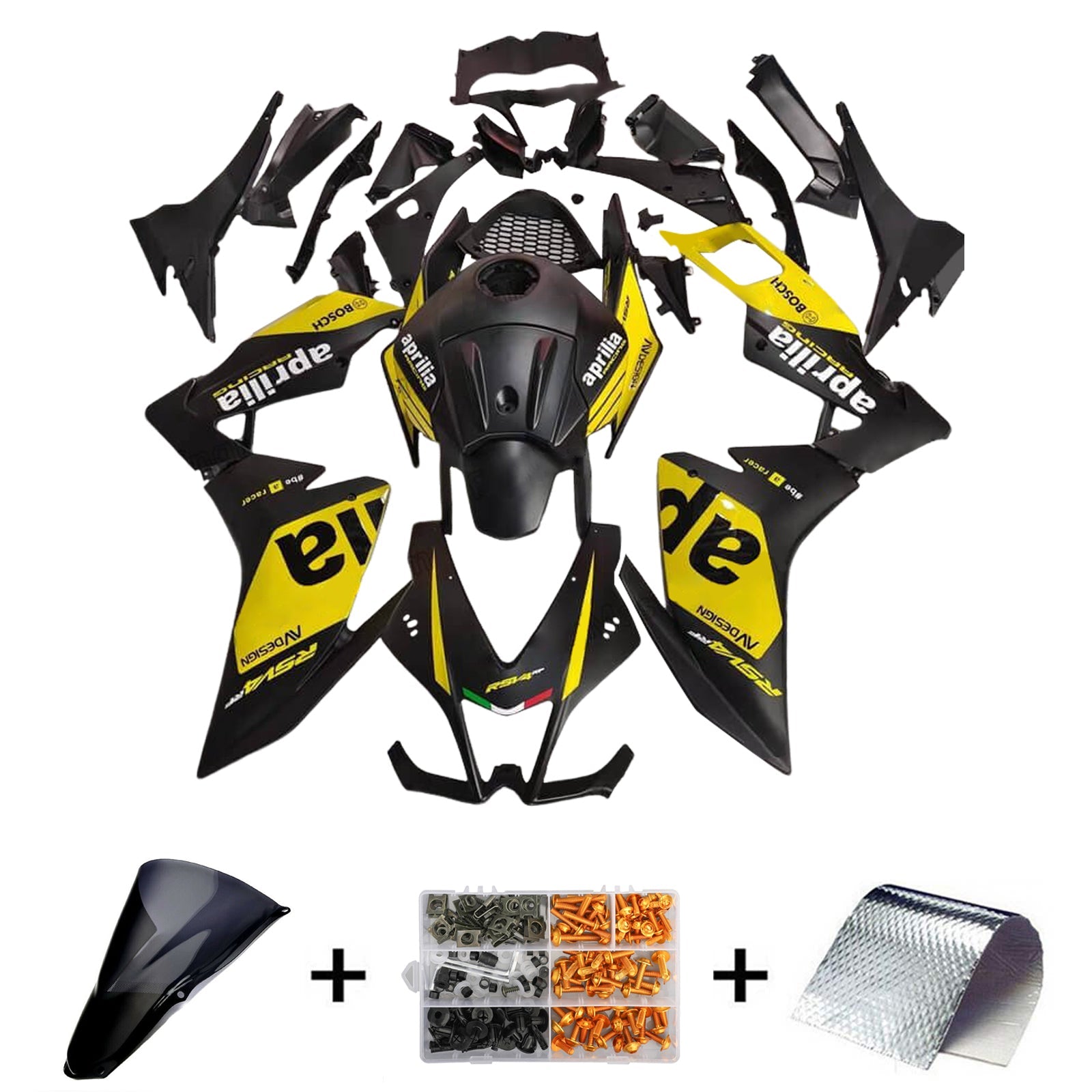 2012-2016 Aprilia RS4 125 50 Fairing Kit Bodywork