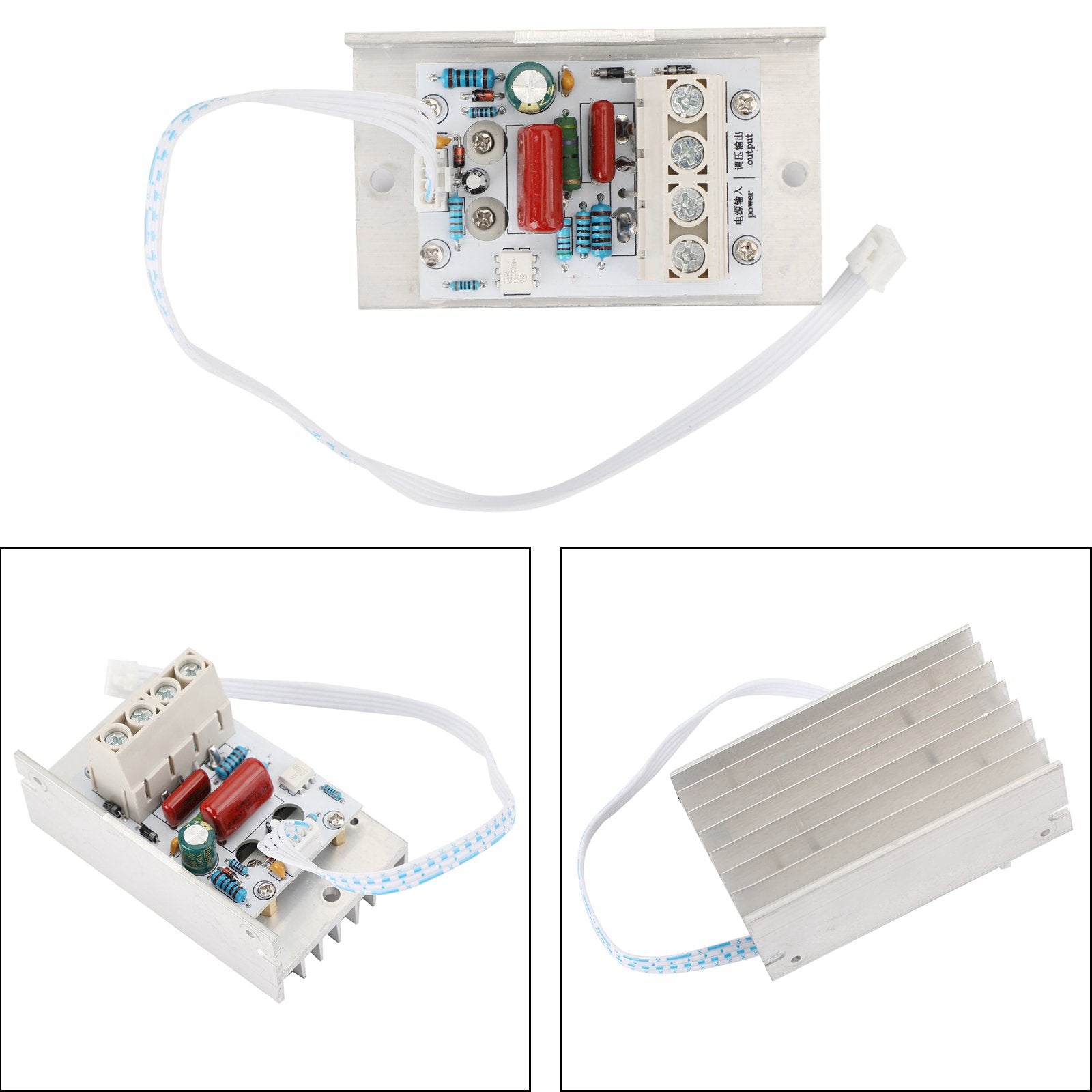 Régulateur de tension numérique SCR 10000W, variateur de vitesse, Thermostat AC 220V 80A