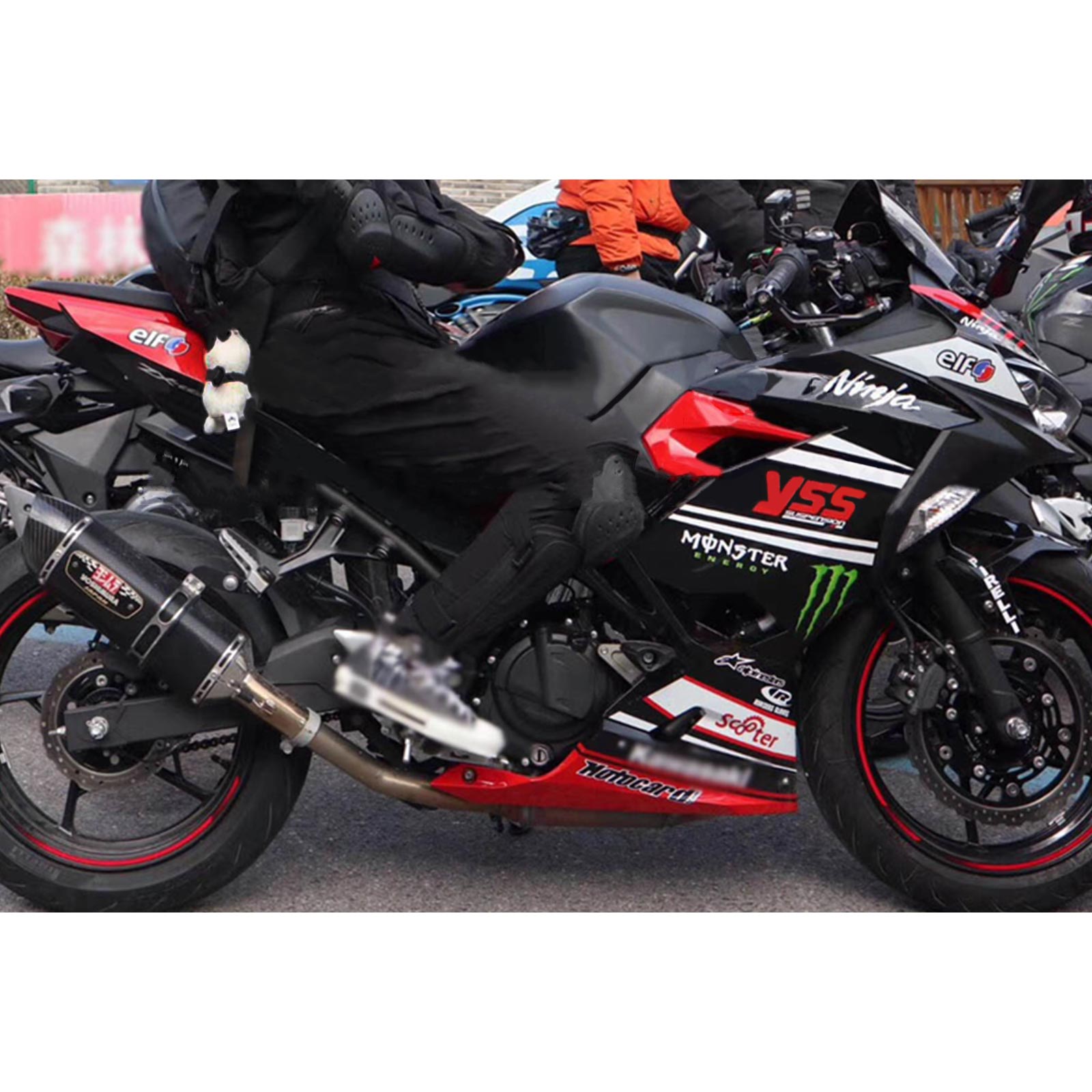 Kit de carénage Kawasaki EX400/Ninja400 2018-2024