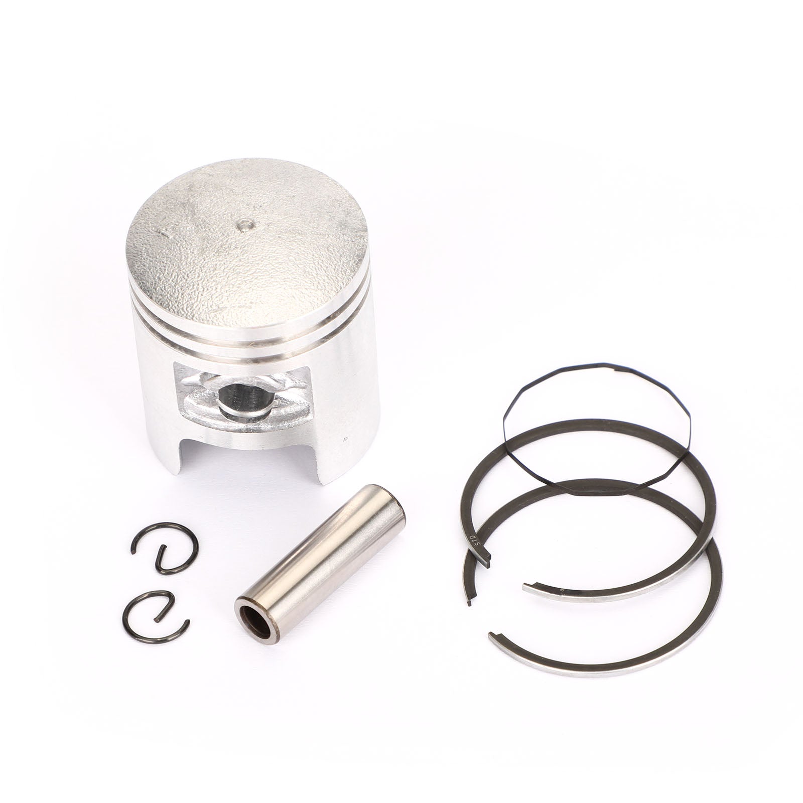 Piston Ring Pin Clip Kit 42Mm +1.00 For Suzuki Address Hi-Up Katana Sepia 50Cc