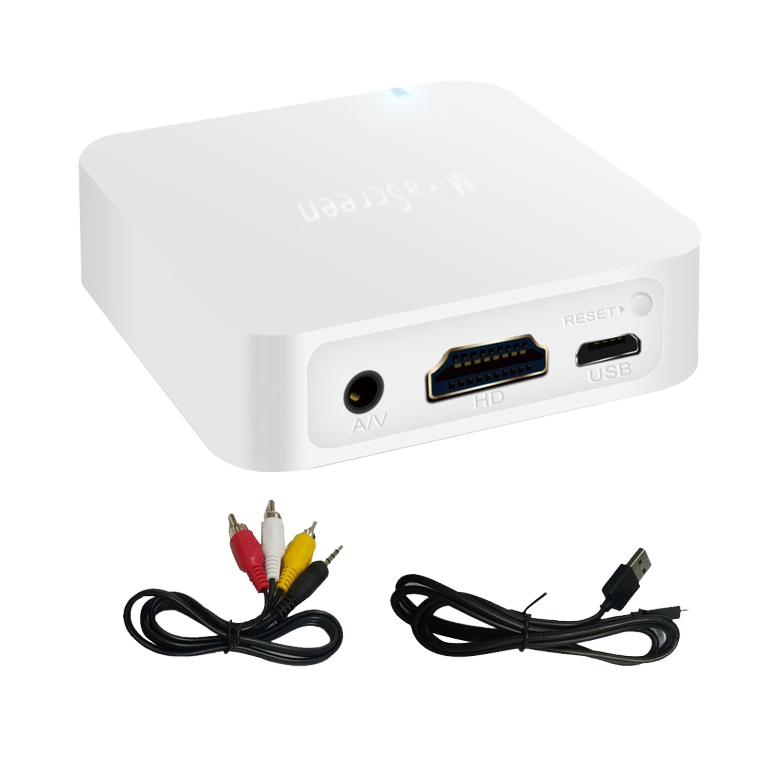 Mirascreen X7 Auto Auto Media Draadloos Airplay Schermspiegeling Dongle TV-stick