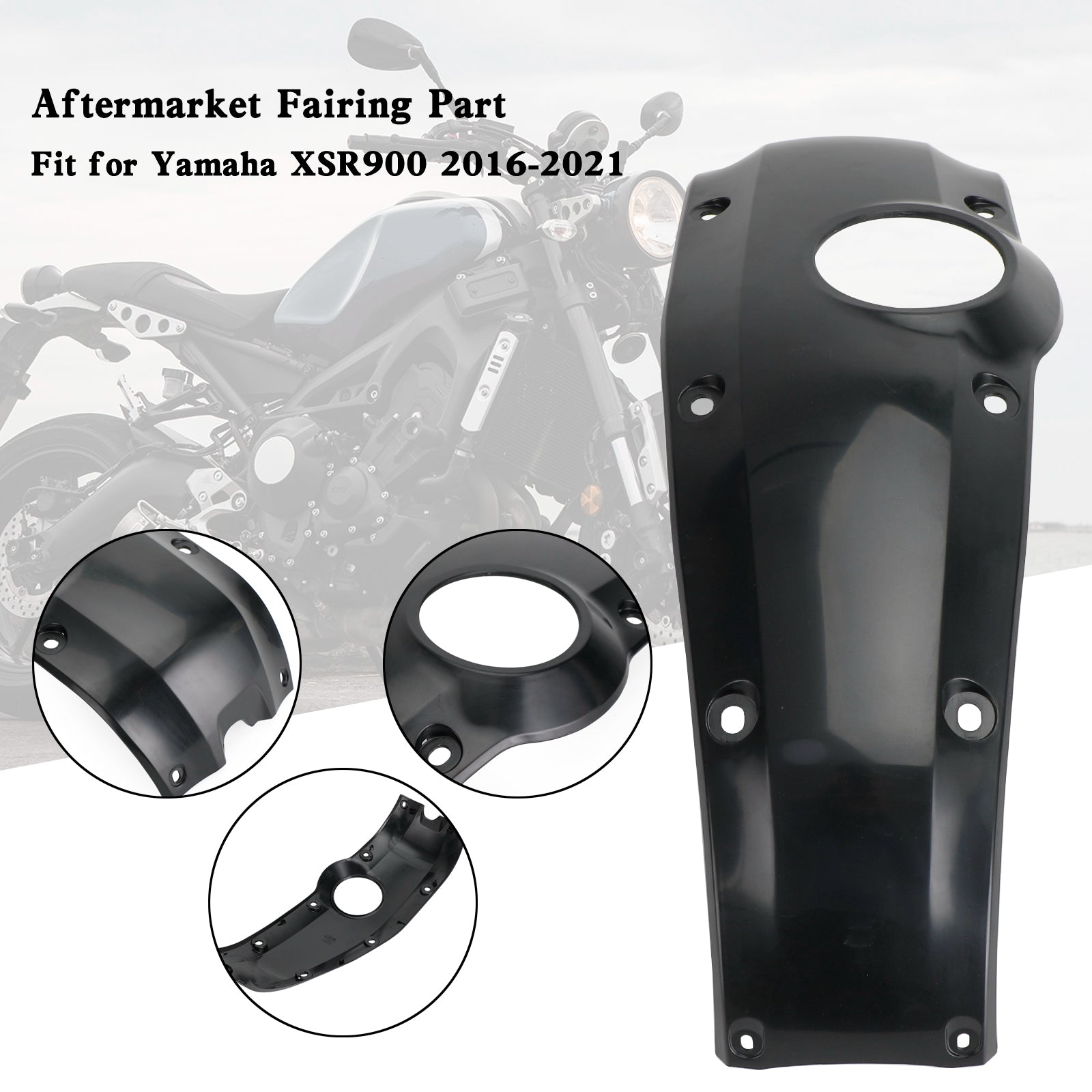 Yamaha XSR900 2016-2021 Carénage de carrosserie Moulage par injection non peint