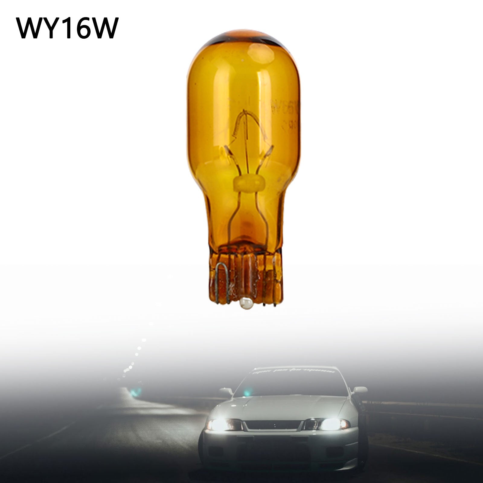 1x For Philips WY16W Car Auxiliary Bulb 12V16W 12067A Generic