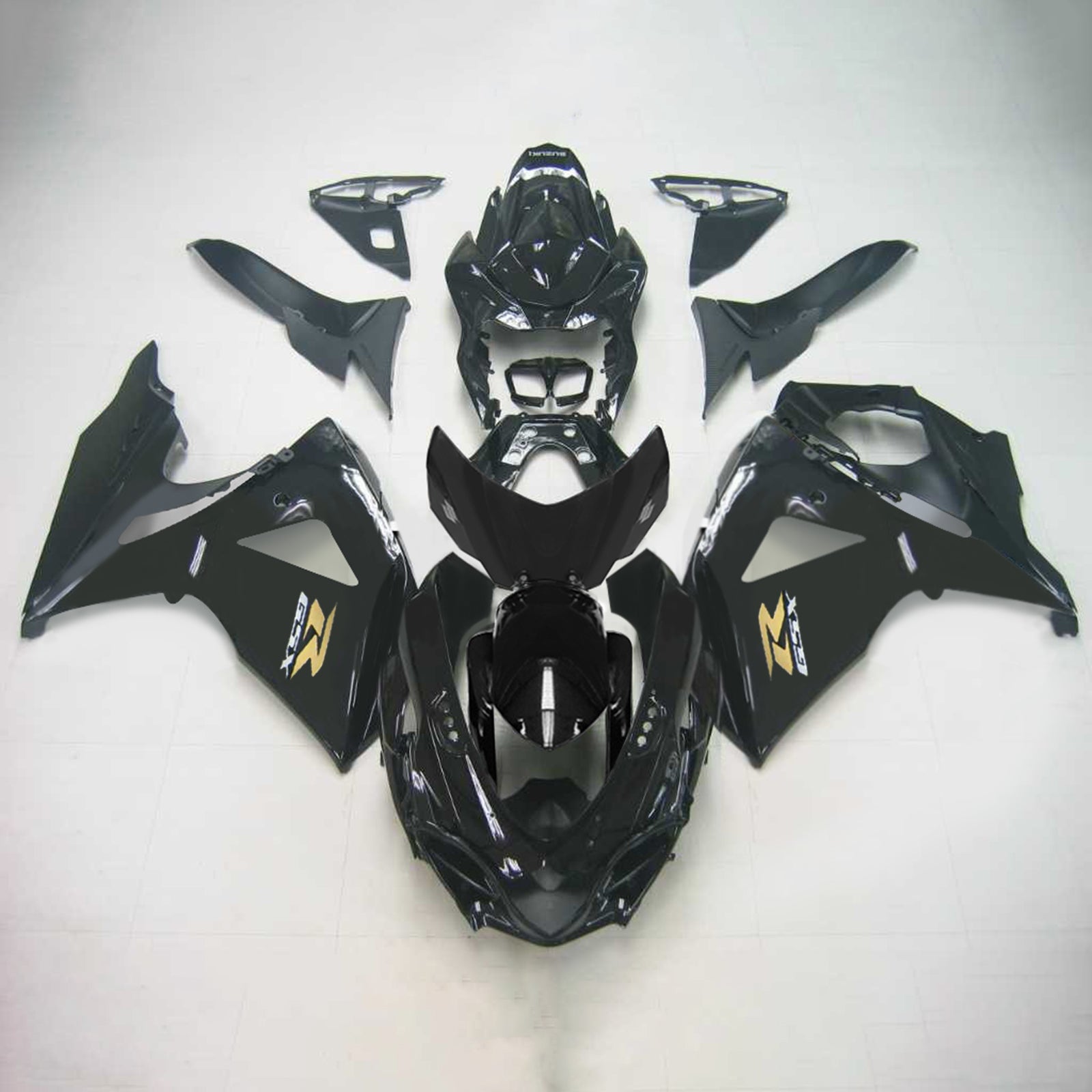 2009-2016 Suzuki GSXR1000 K9 Amotopart Injection Fairing Kit Bodywork Plastic ABS #118