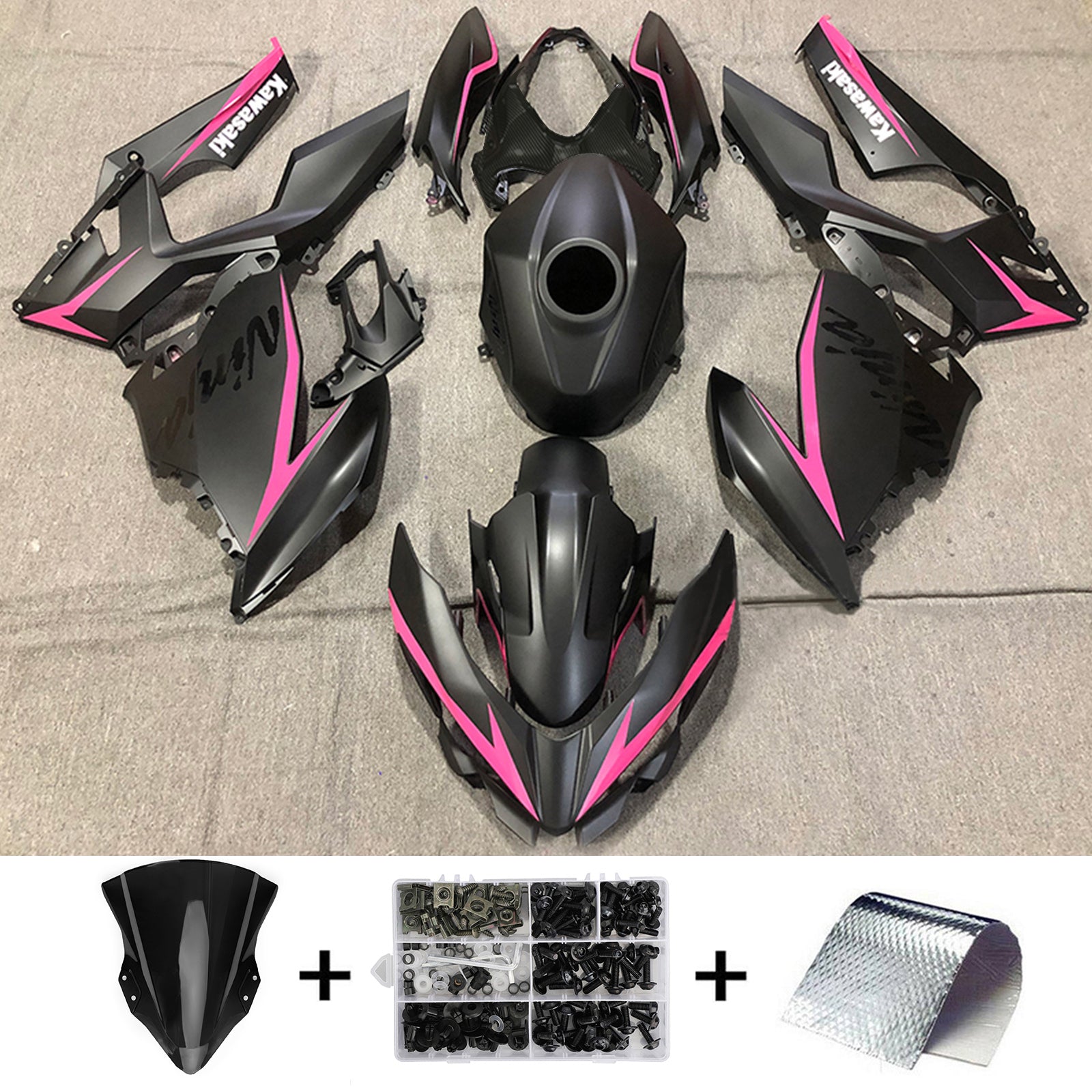 2018-2024 Kawasaki EX400/Ninja400 Fairing Kit