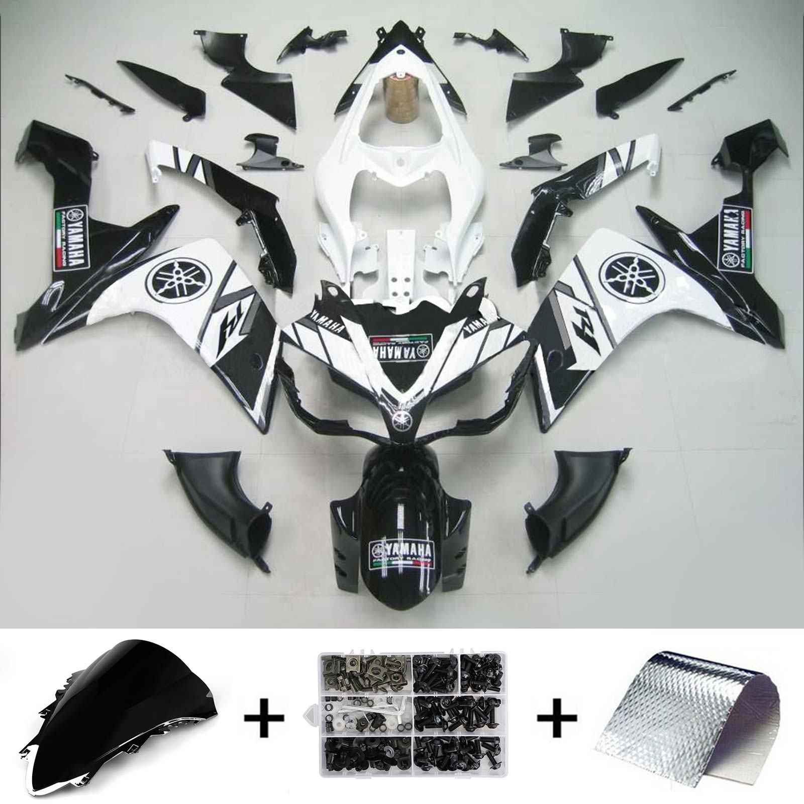 2007-2008 Yamaha YZF 1000 R1 Fairing Kit Generic
