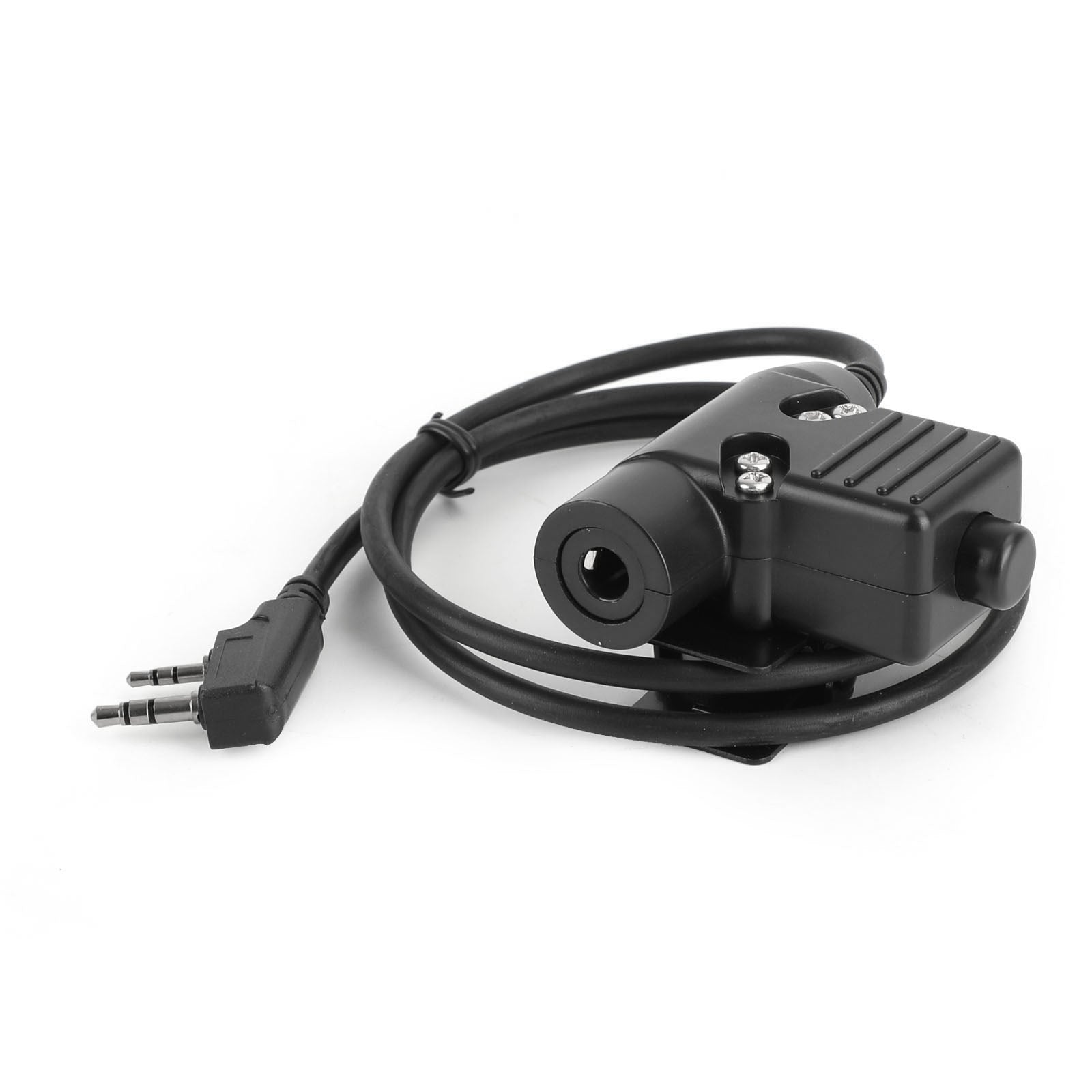 Verstelbare ruisonderdrukkende headset geschikt voor Kenwood BaoFeng TK3107 TK3207