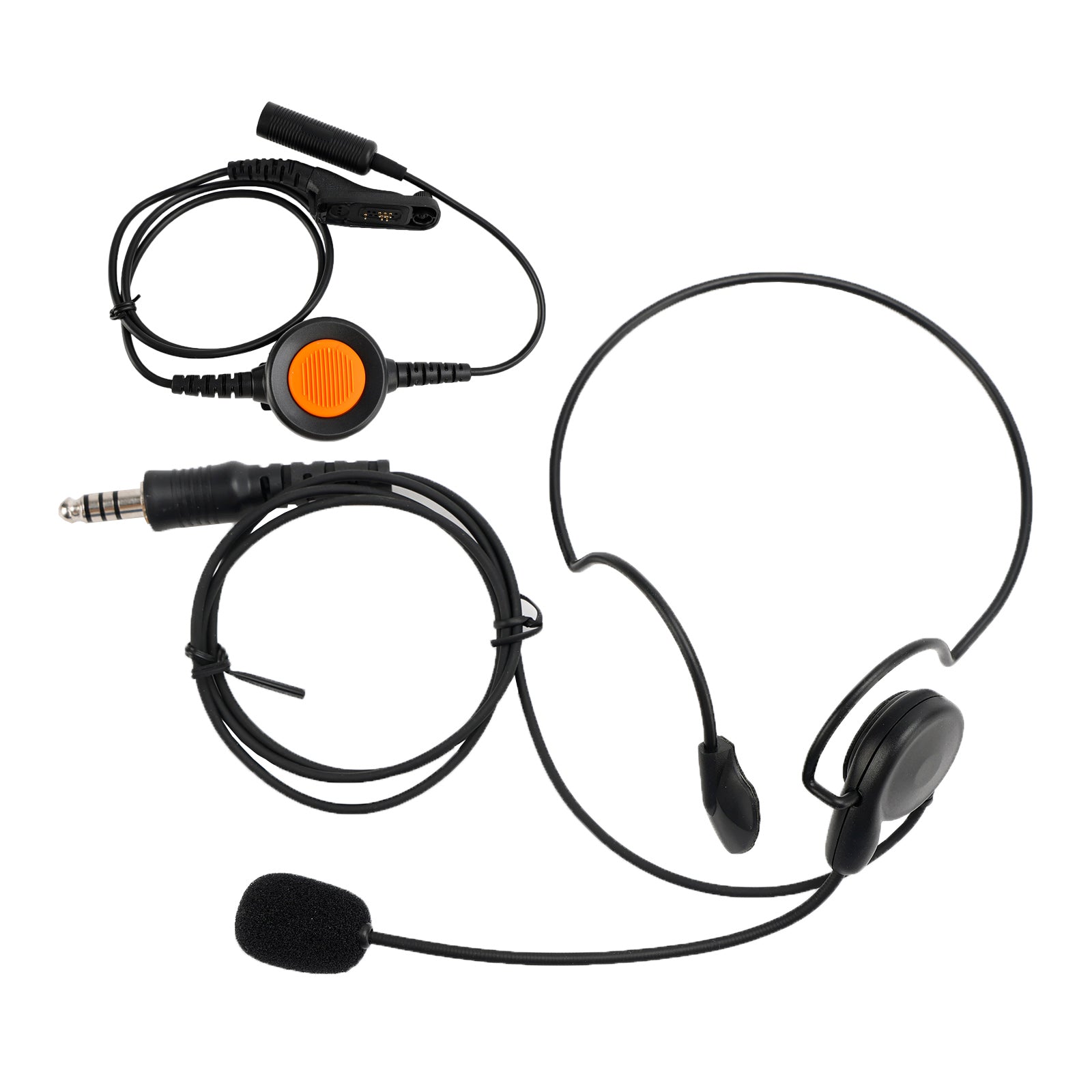 Casque tactique à prise arrière 7.1-C7, 6 broches, U94 PTT pour XiR P8200/P8208/P8260