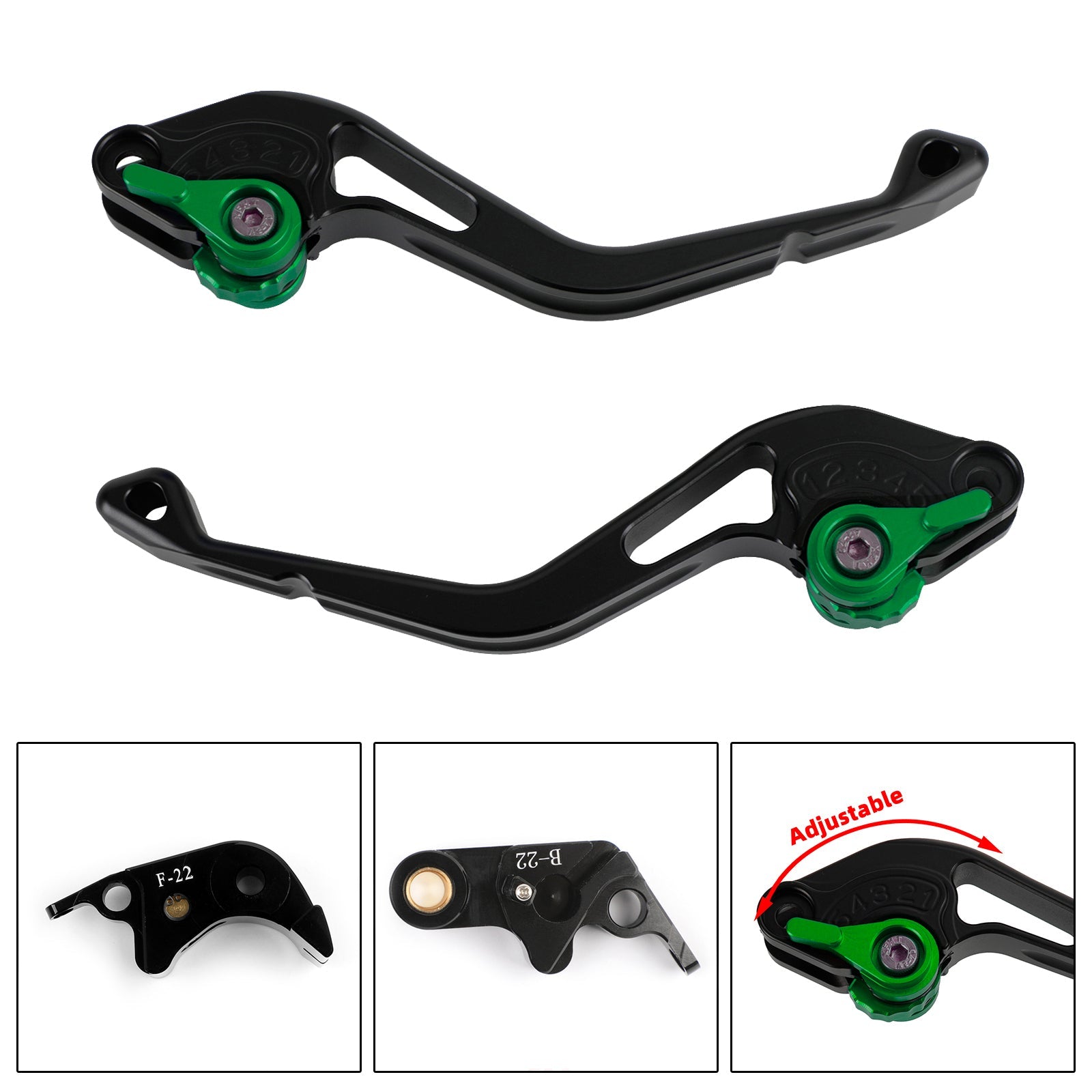 BMW S1000R S1000RR 2015-2018 NEW Short Clutch Brake Lever