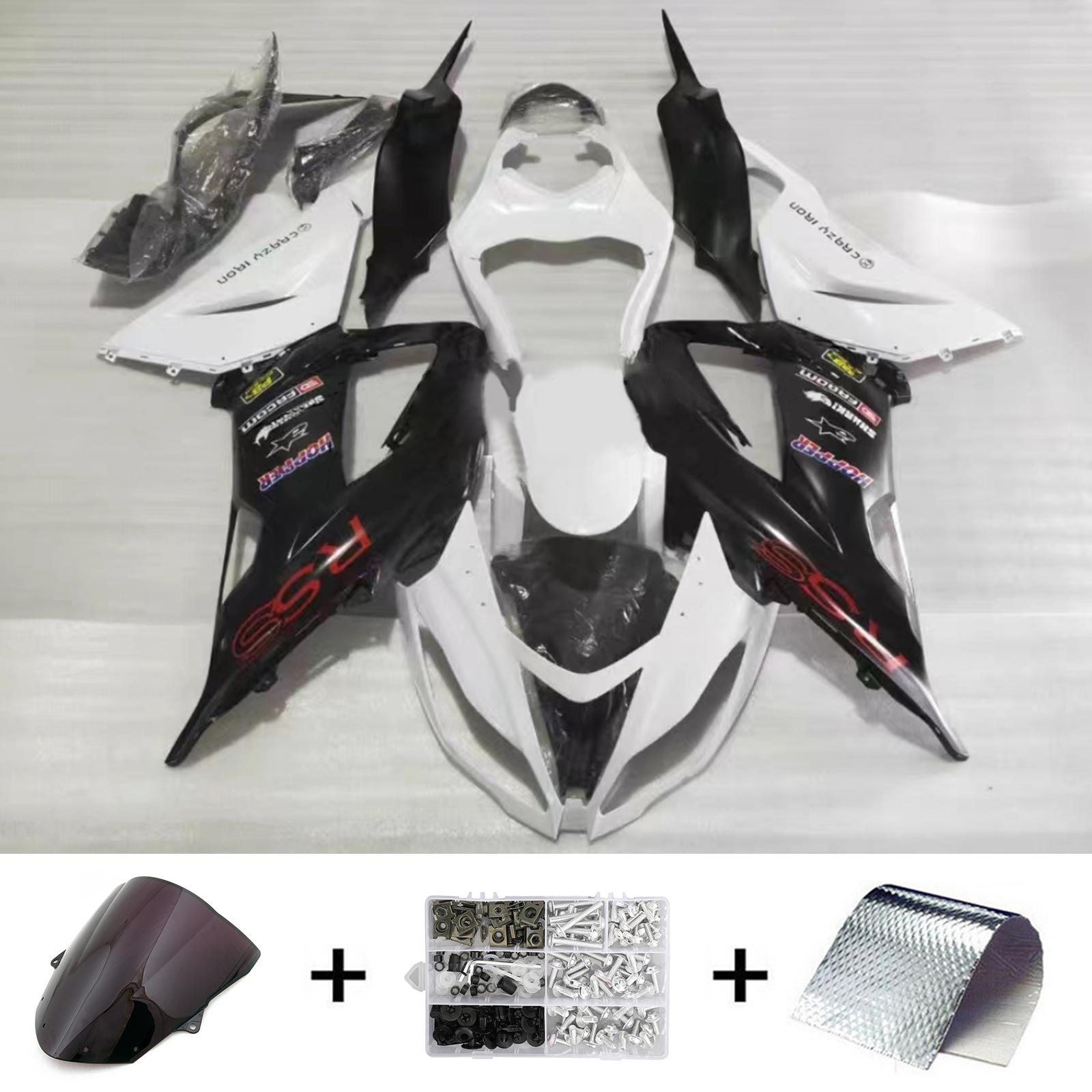 2013-2018 Kawasaki ZX6R 636 Fairing Kit Bodywork Plastic ABS