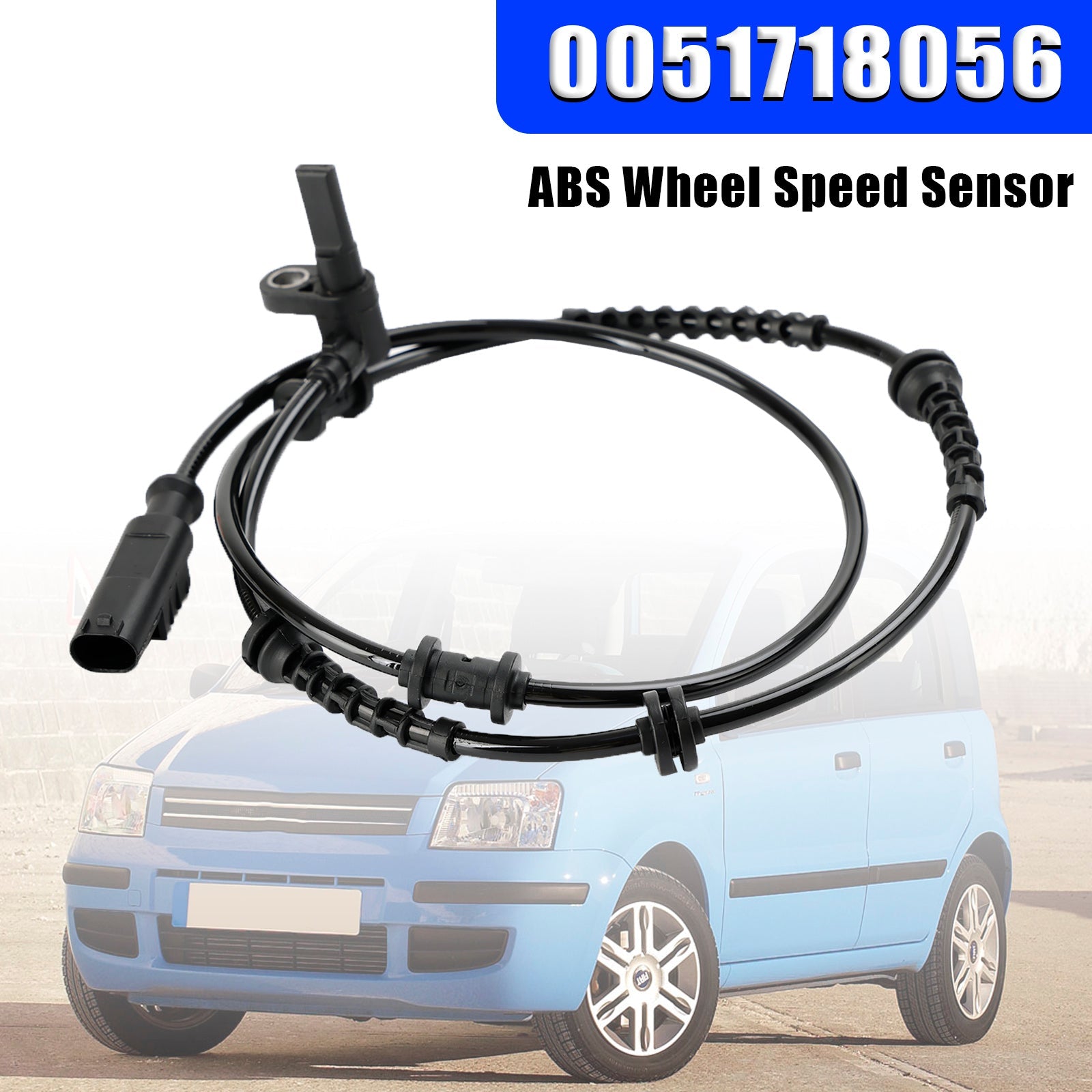 Fiat Panda ABS Capteur De Vitesse De Roue Avant Gauche/Droite 0051718056