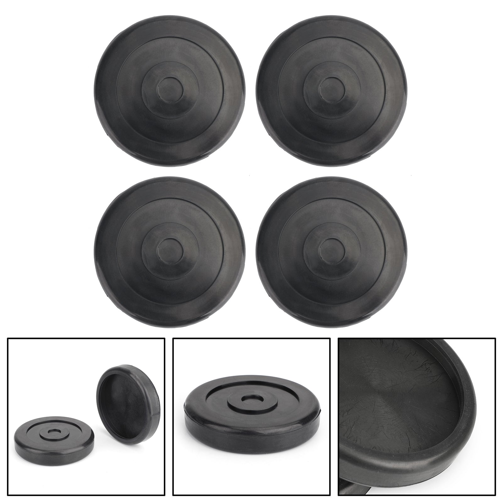 RONDE rubberen armkussens voor BENDPAK-lift DANMAR-lift SET VAN 4 HD slip-on # 5715017 Generiek